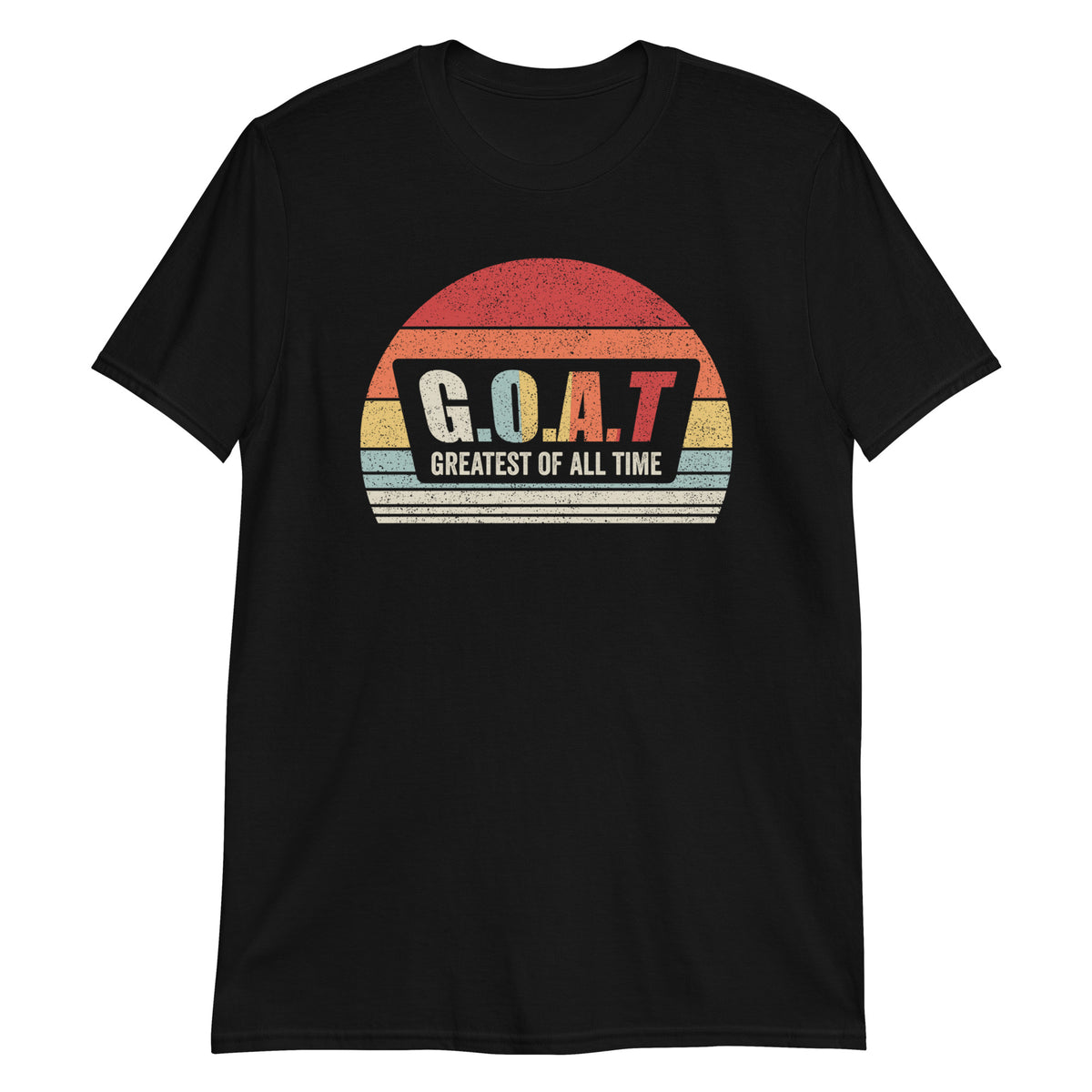 G.O.A.T Greatest Of All Time Goat Vintage Retro T-Shirt