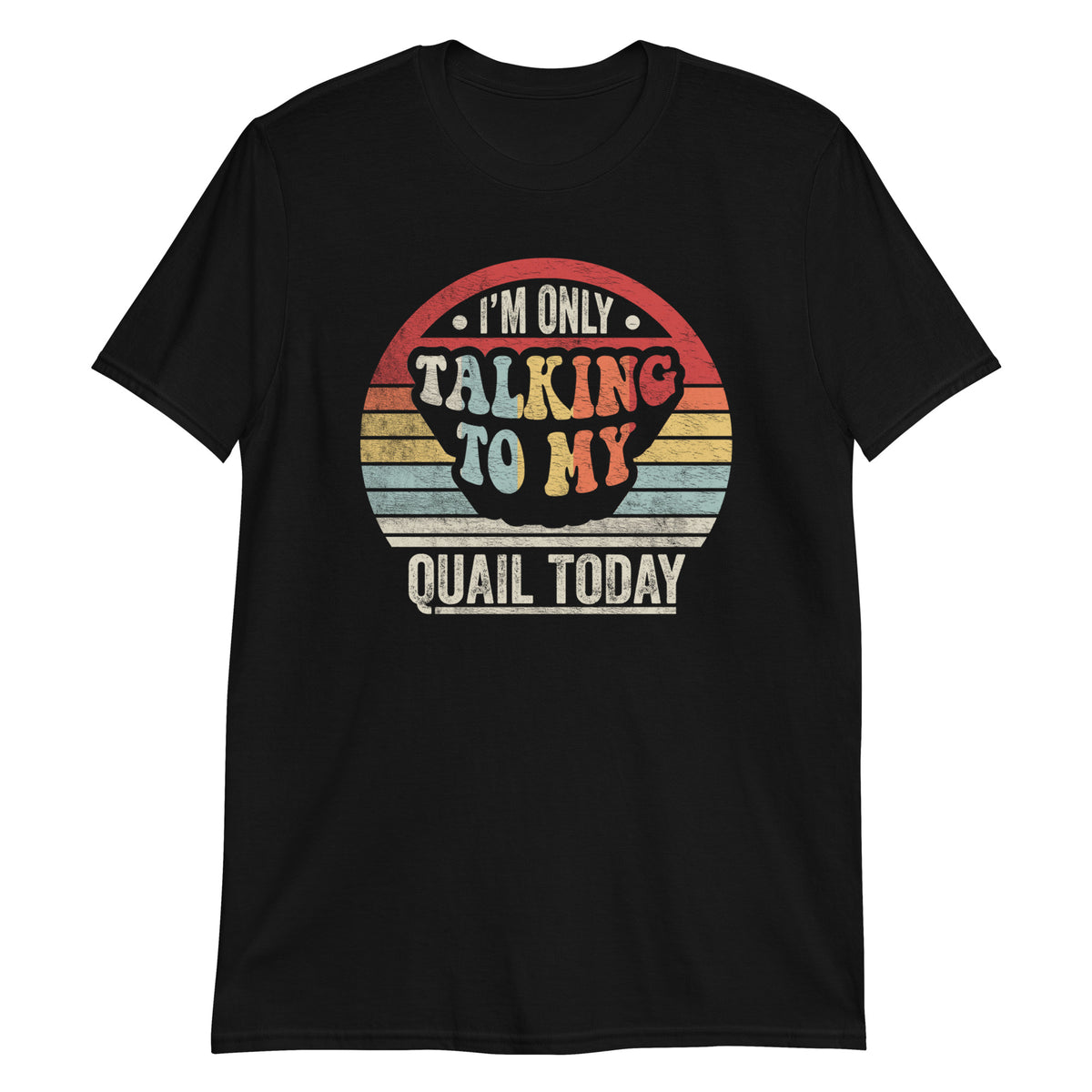 Quail Shirt Retro Vintage Quail Hunter Quail Vintage Retro Style T-Shirt