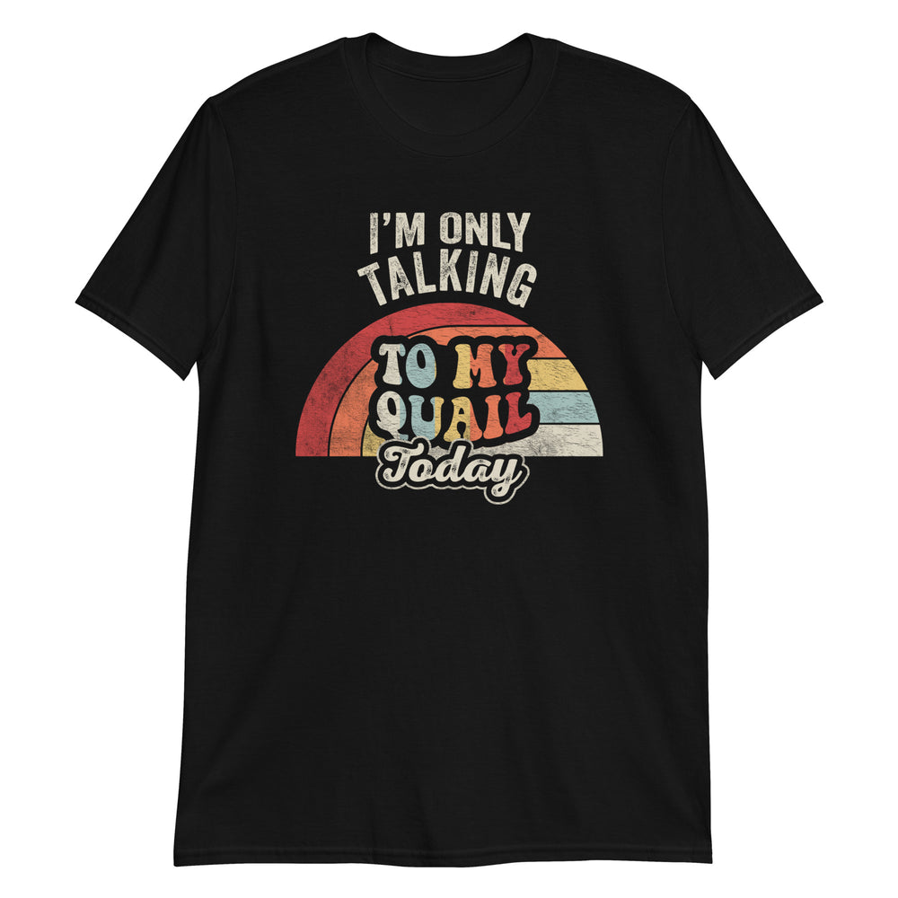 Quail Shirt Retro Vintage Quail Hunter Quail Vintage Retro Style T-Shirt