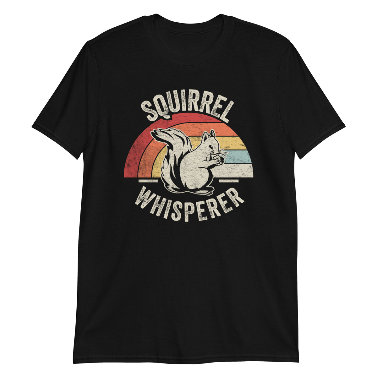 Squirrel Lover Squirrel Whisperer Funny Retro Vintage T-Shirt