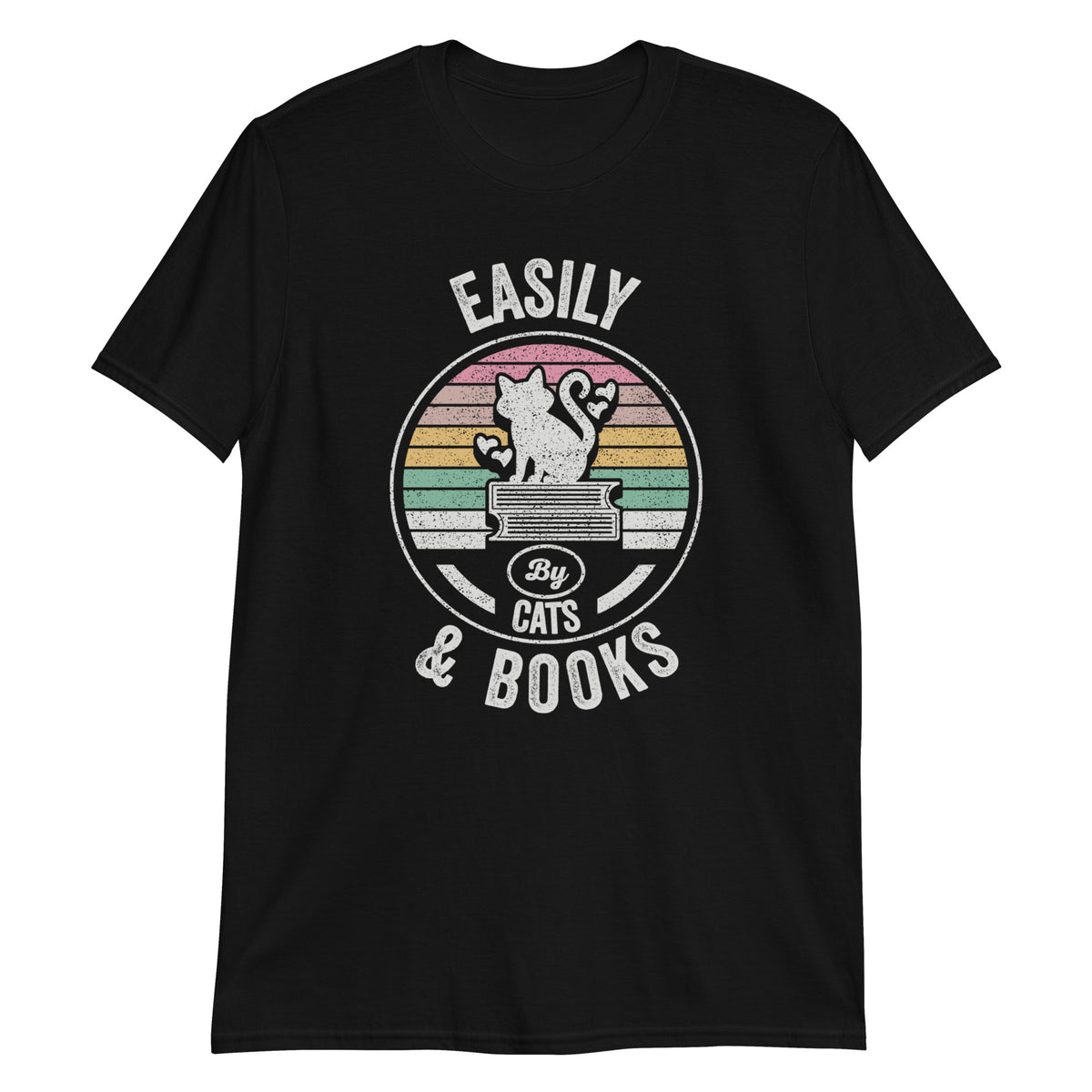 Easily By Cats & Books T-Shirt