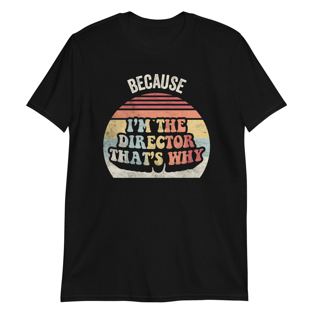 Because I'm The Director That's Why T-Shirt
