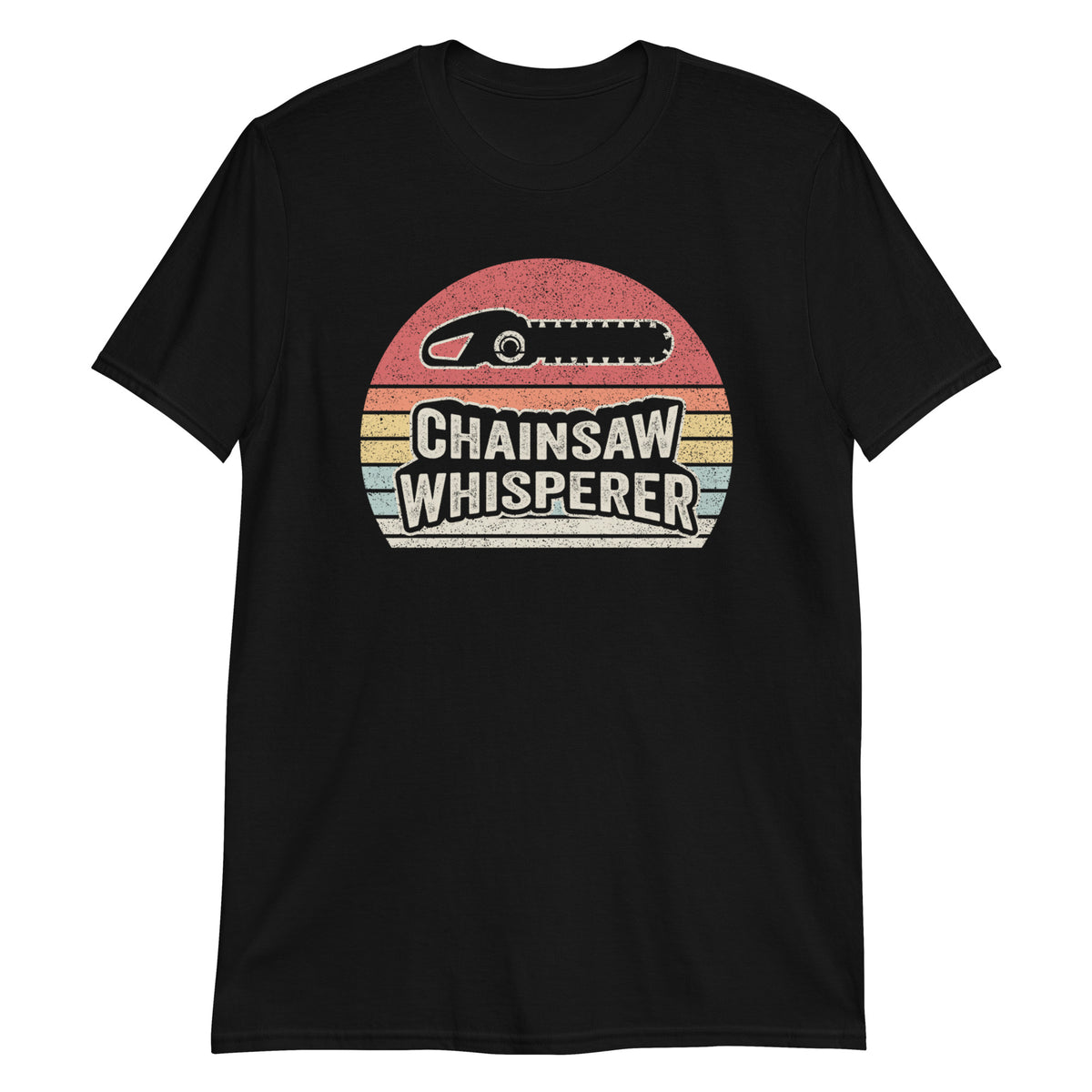 Chainsaw Whisperer Cool Lumberjack Arborist Logger Funny Vintage T-Shirt