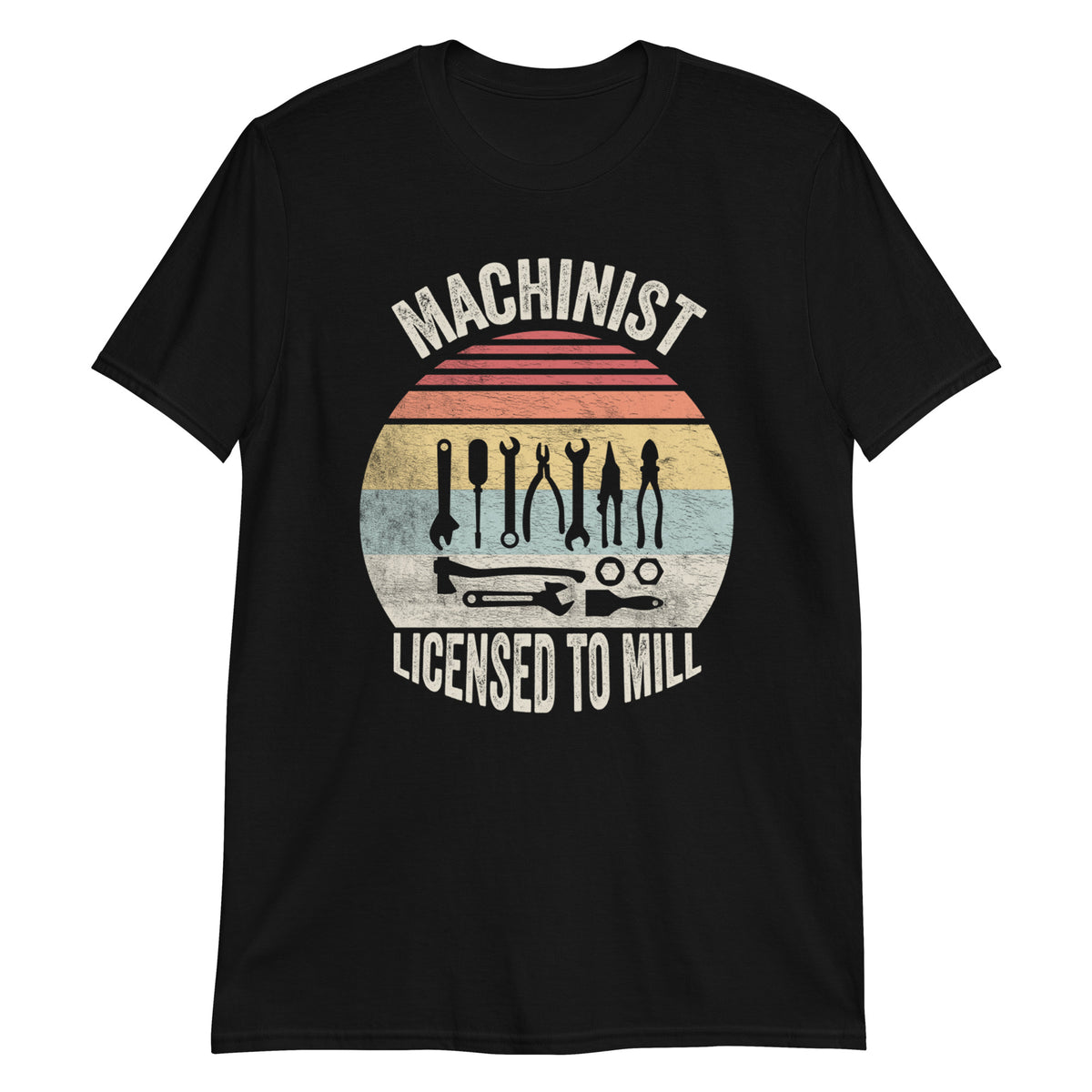Machinist Licensed to Mill T-Shirt