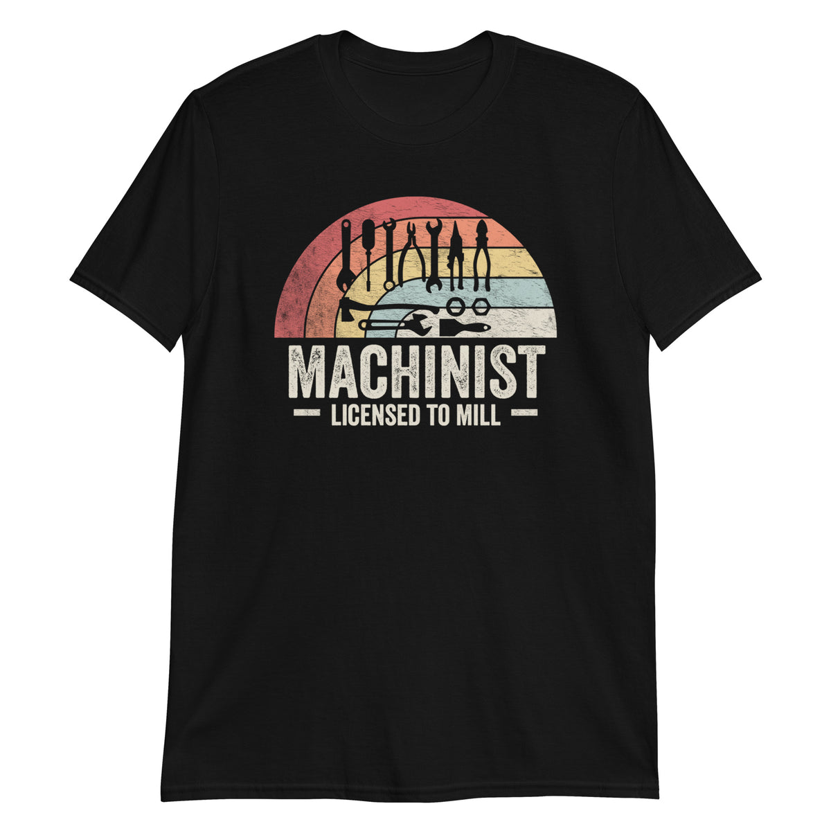 Machinist Licensed to Mill T-Shirt