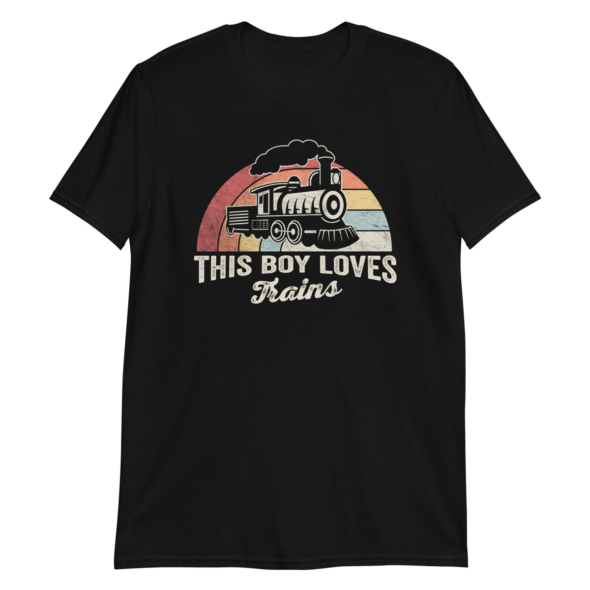 This Boy Loves Trains T-Shirt