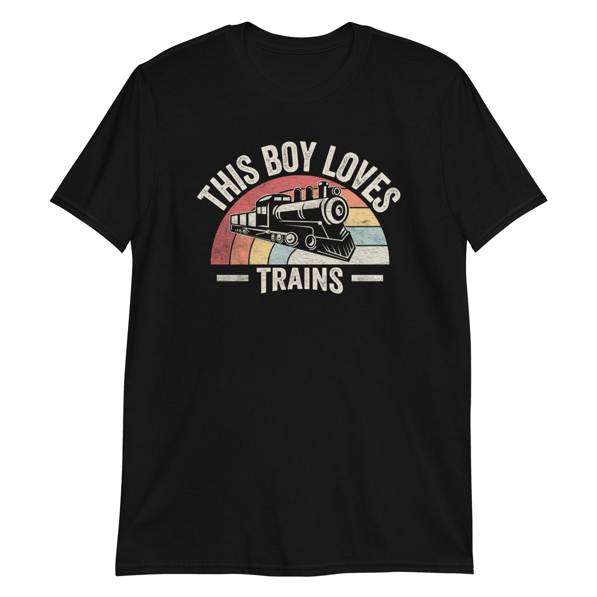 This Boy Loves Trains T-Shirt
