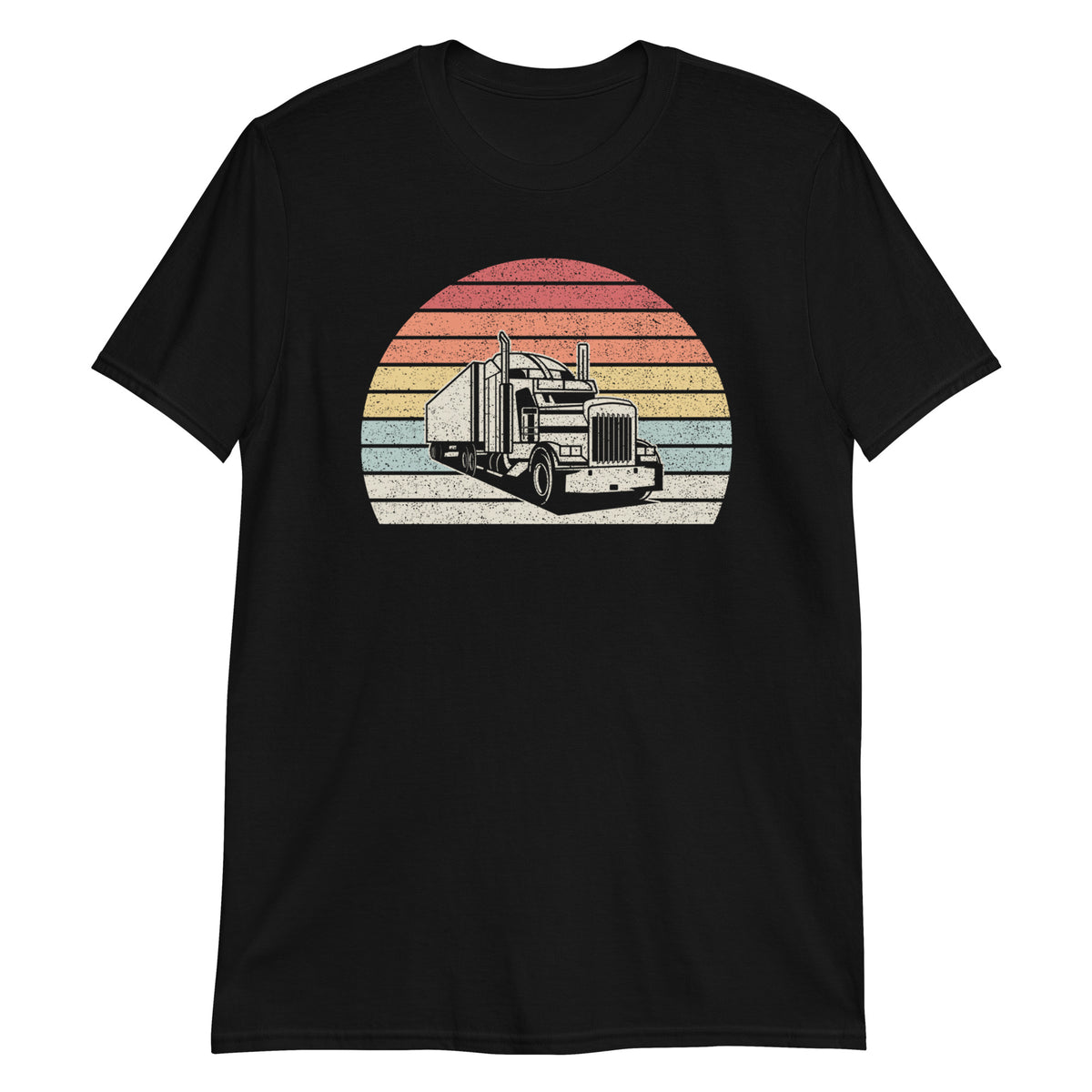 Truck Driver Trucking Mechanic Trucker Funny Retro Vintage T-Shirt