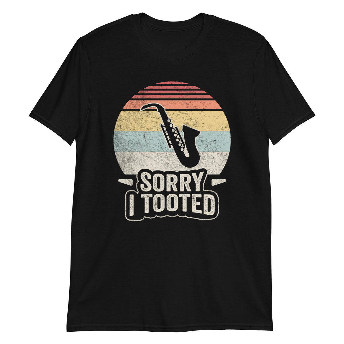 Sorry I Tooted Trumpet Music Marching Band Nerd Gift T-Shirt
