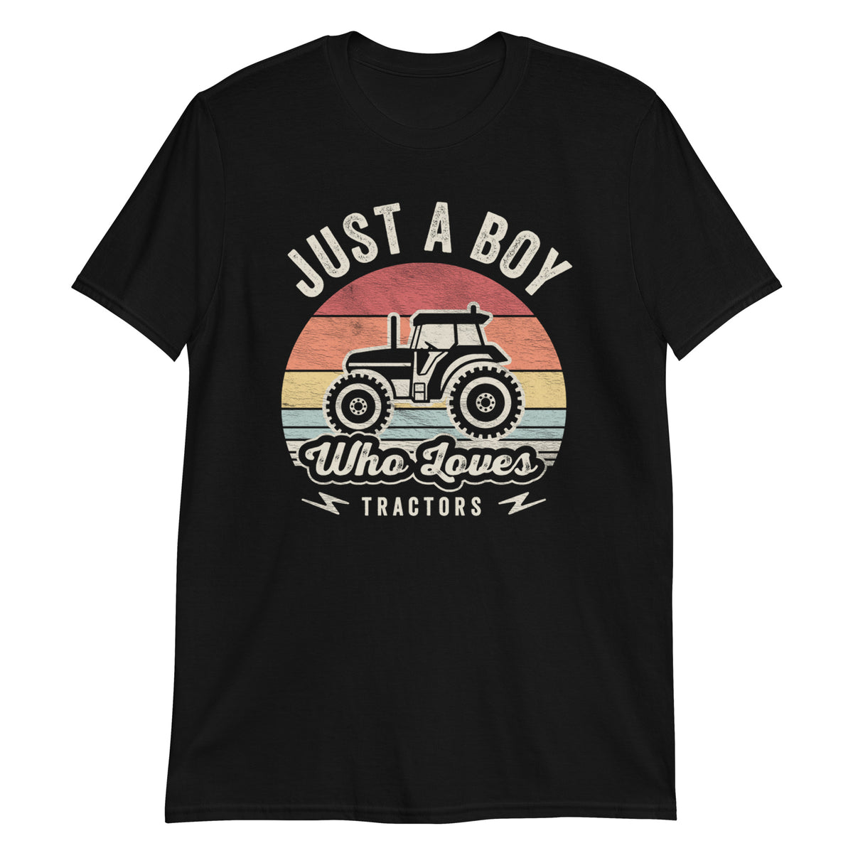 Just a Boy Who Loves Tractors T-Shirt