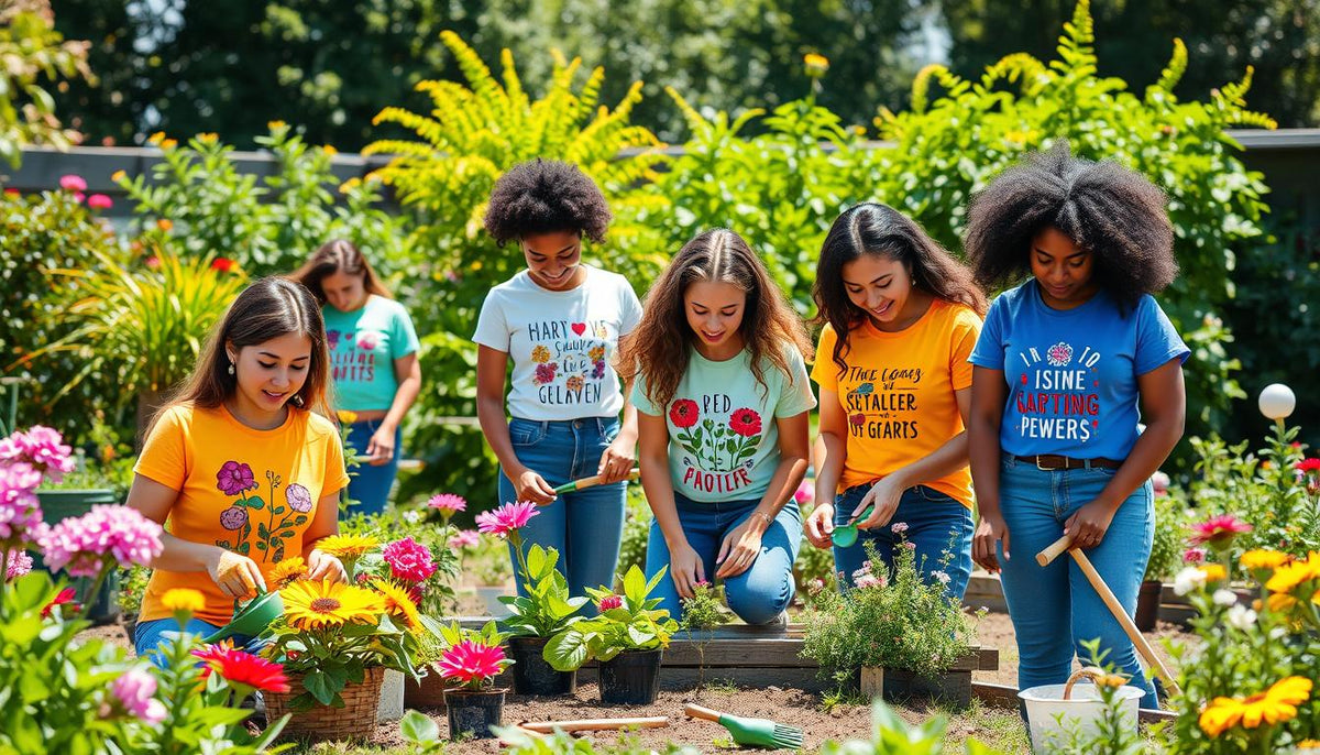 Unique Gardening T-Shirts for Women | Stylish Fits