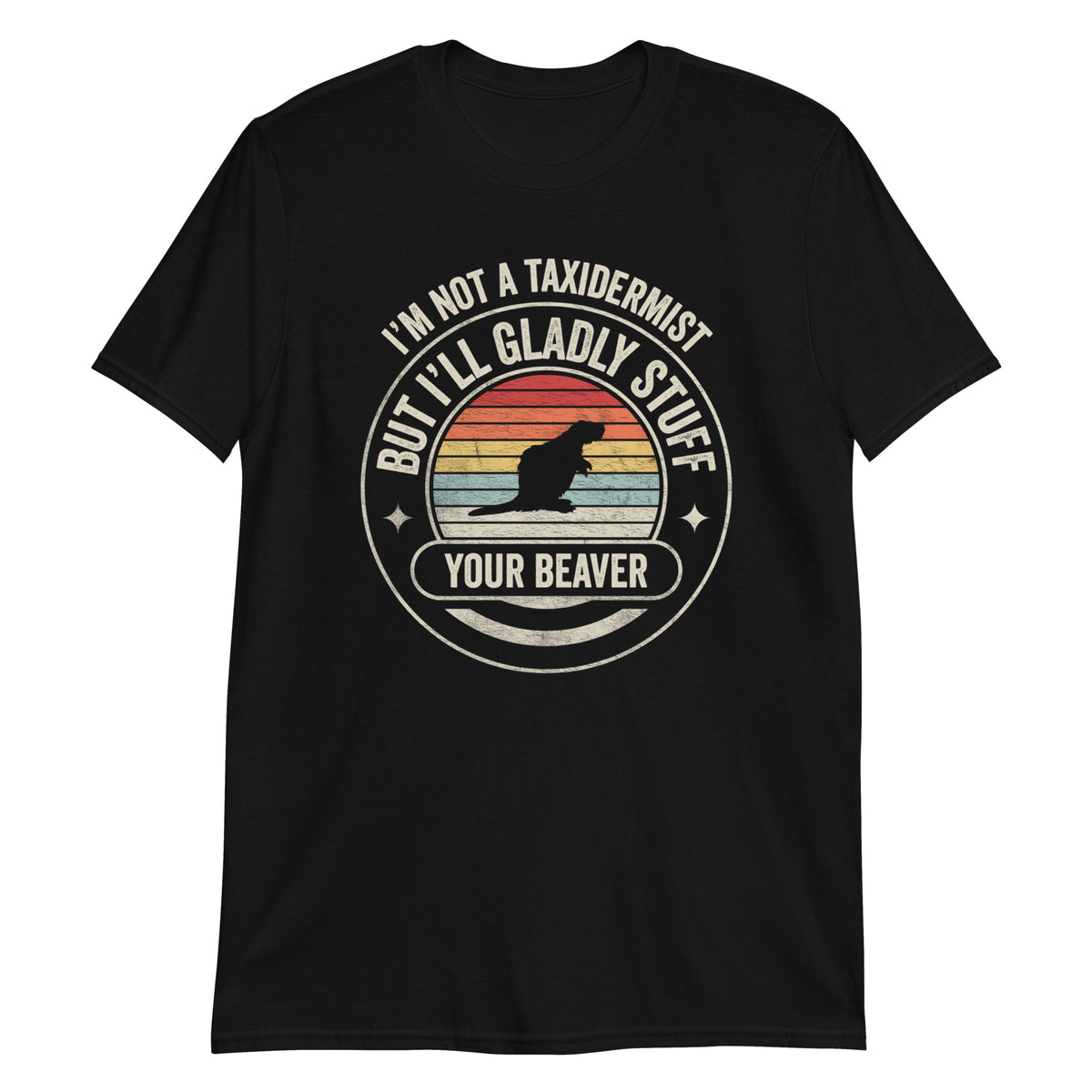 Vintage Retro Beaver T-Shirt