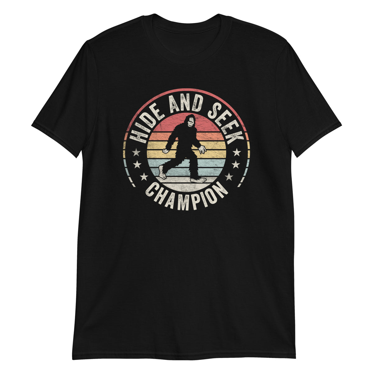 Bigfoot Hide and Seek Champion Shirt Sasquatch Stuff T-Shirt