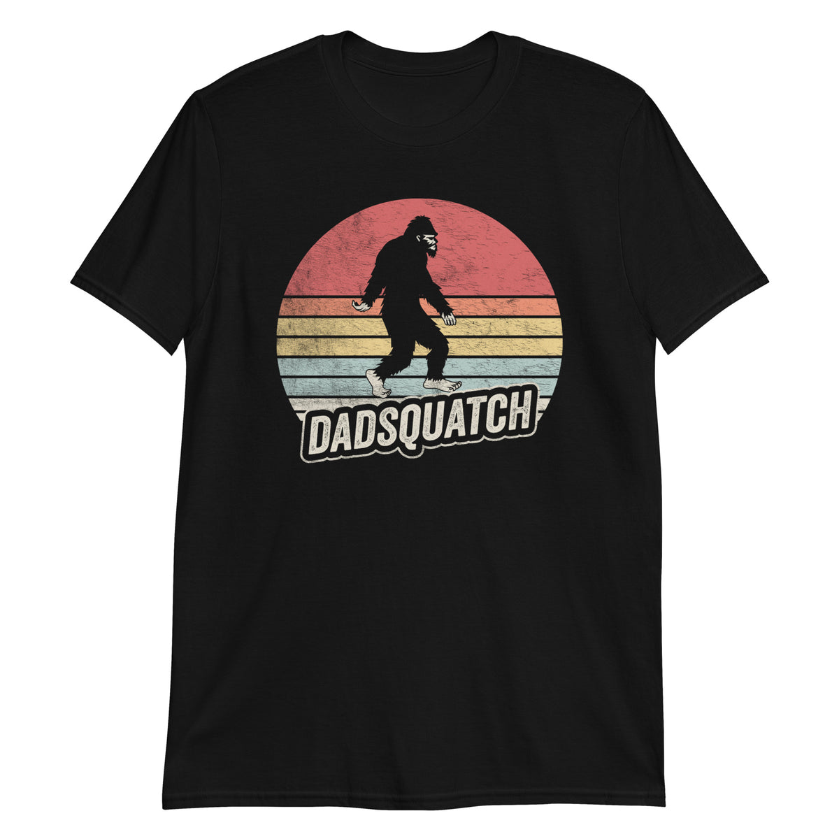 Dadsquatch Father Sasquatch Bigfoot Yeti Squatchy Dad T-Shirt