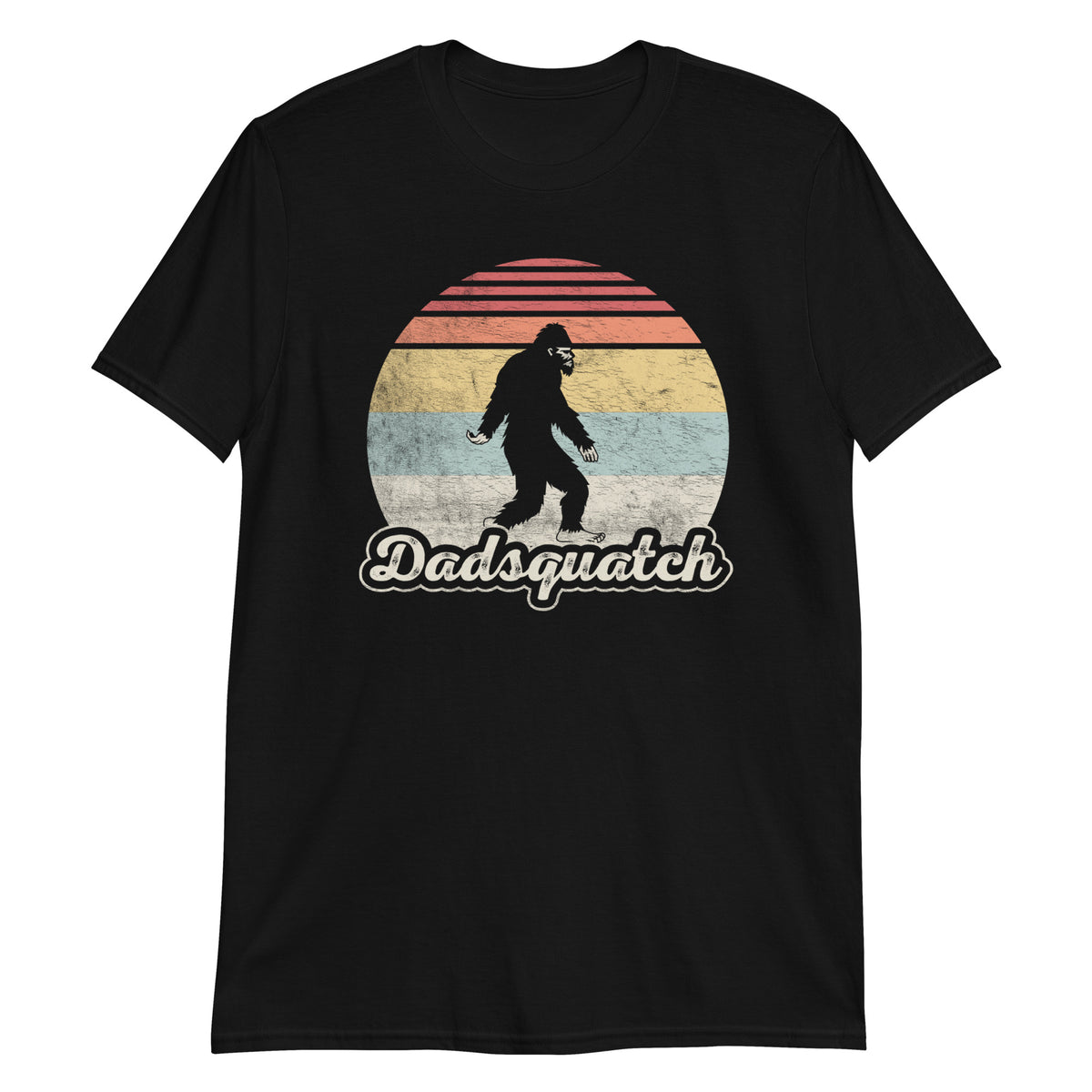 Dadsquatch Funny Bigfoot Dad Sasquatch Yeti Gift Fathers day T-Shirt