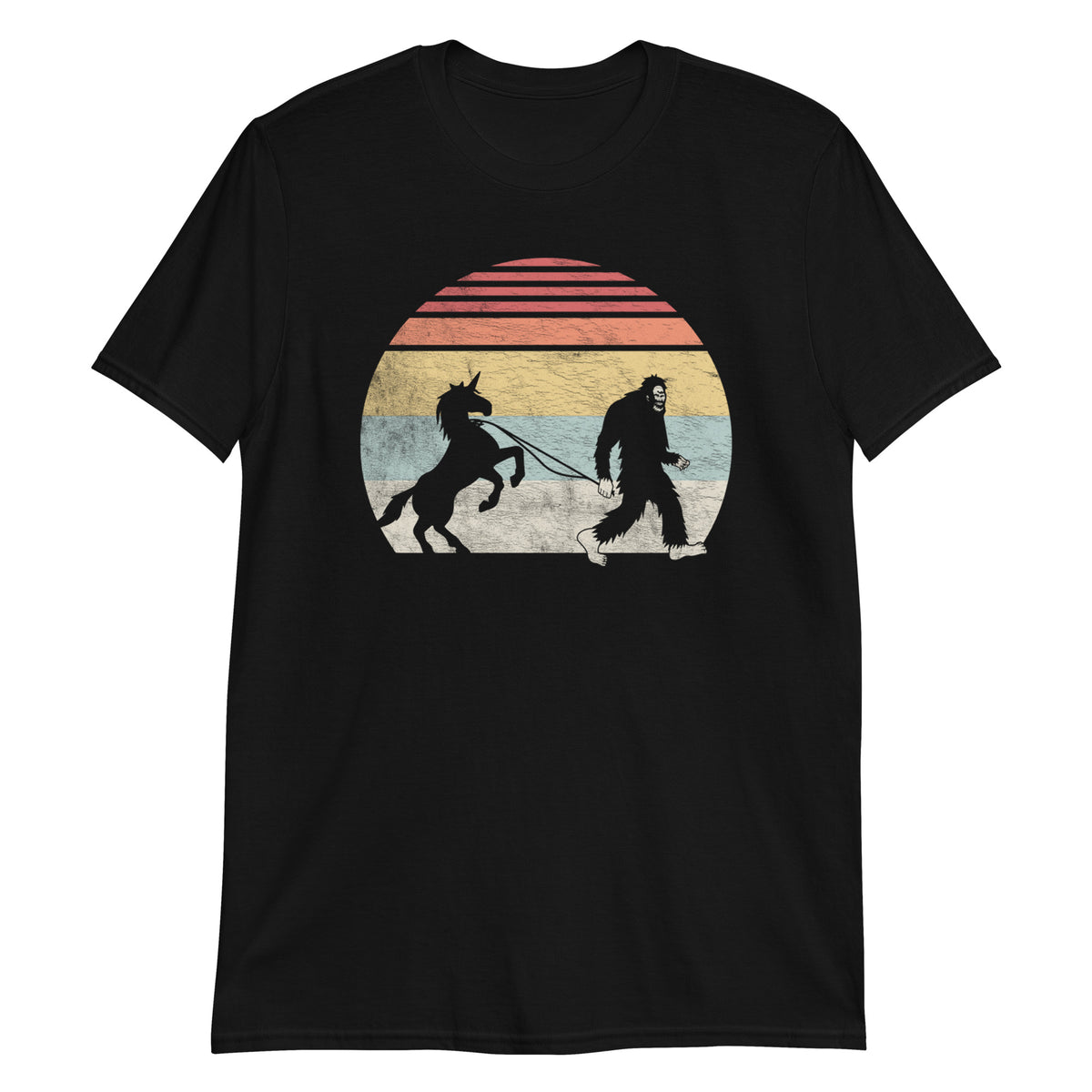 Bigfoot lovers Retro Vintage 70s 80s Sasquatch design T-Shirt