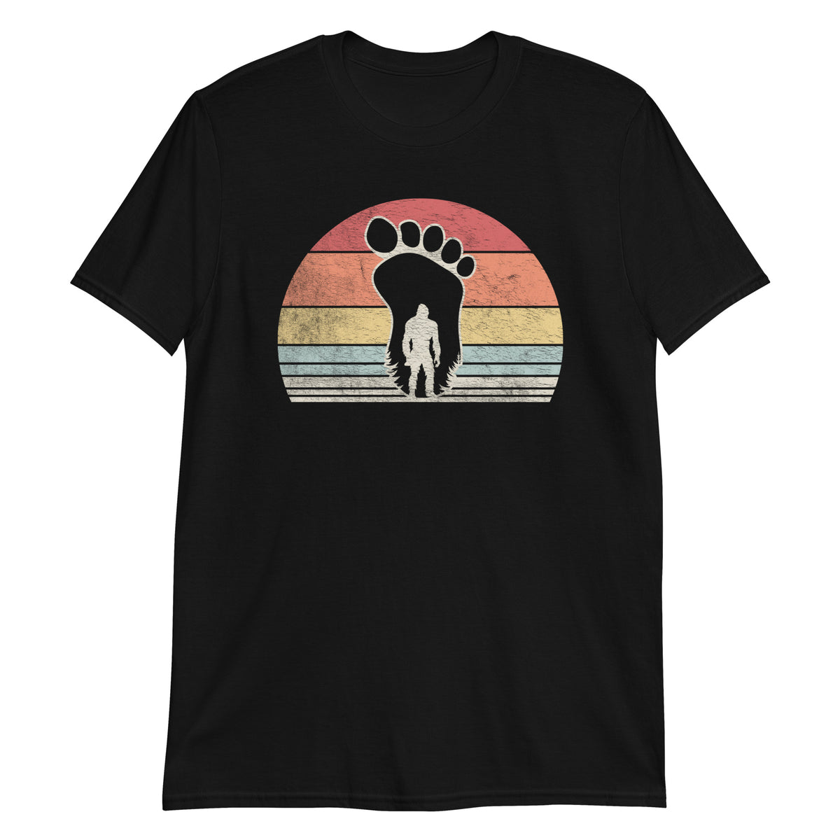 Bigfoot World Champion Sasquatch Retro Vintage T-Shirt