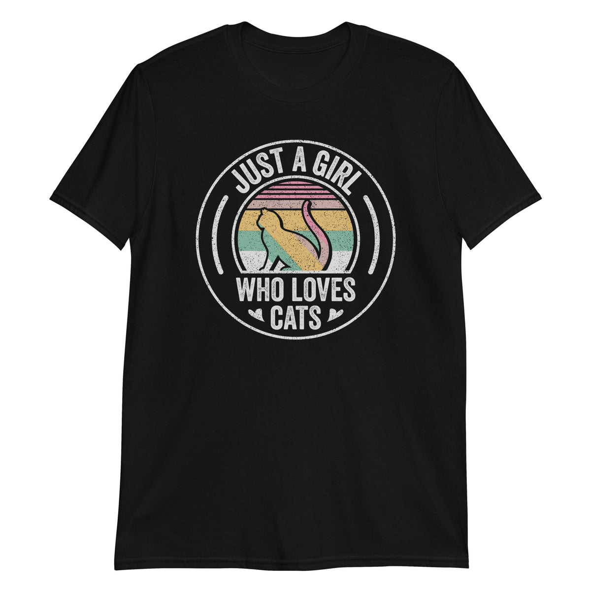 Just a Girl Who Loves Cats T-Shirt