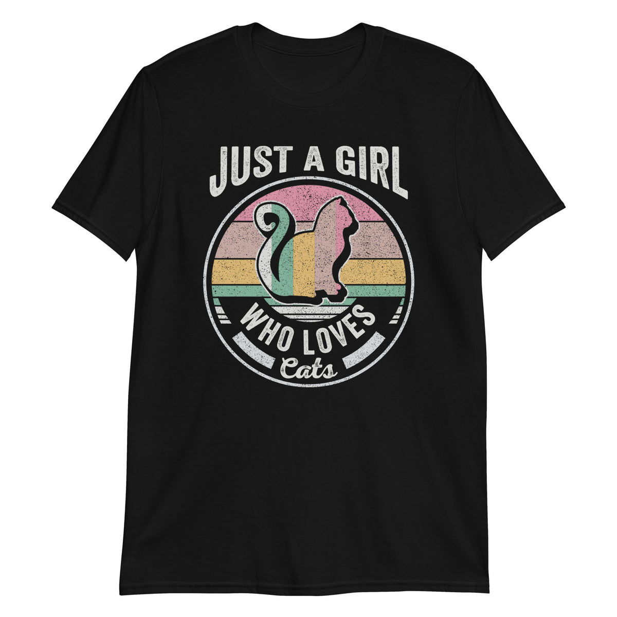 Just a Girl Who Loves Cats T-Shirt