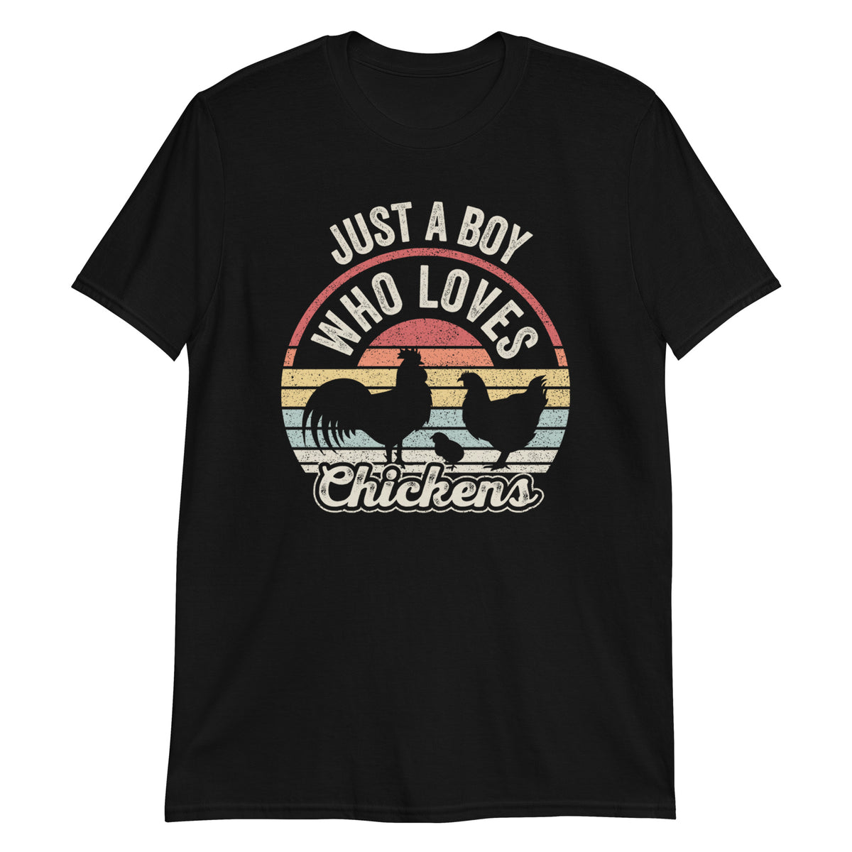 Just A Boy Who Loves Chickens T-Shirt