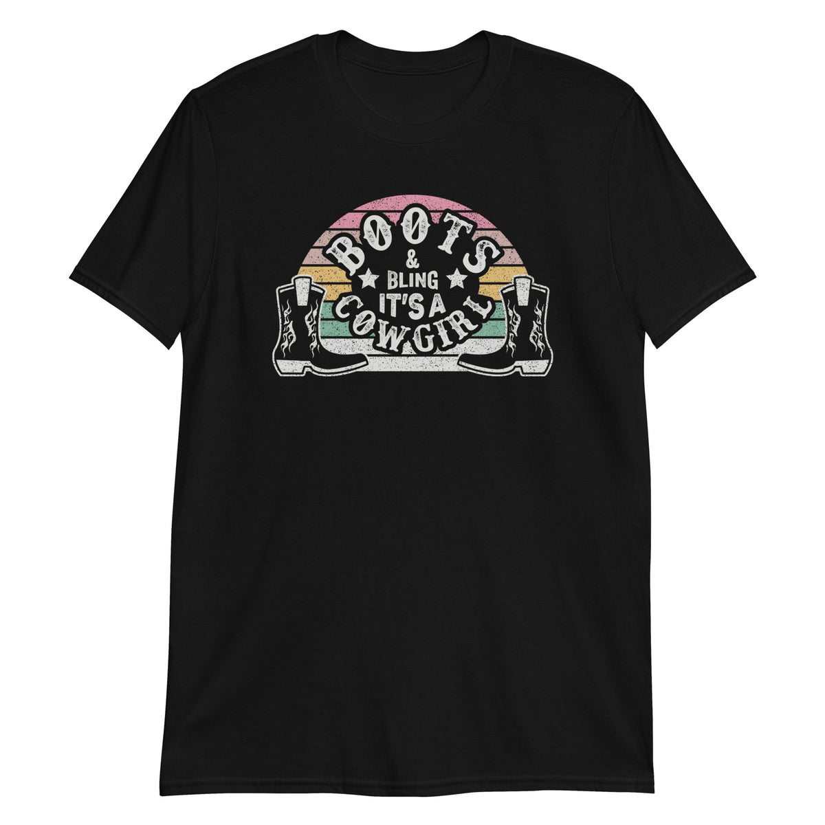 Boots & Bling it's a Cowgirl Thing T-Shirt