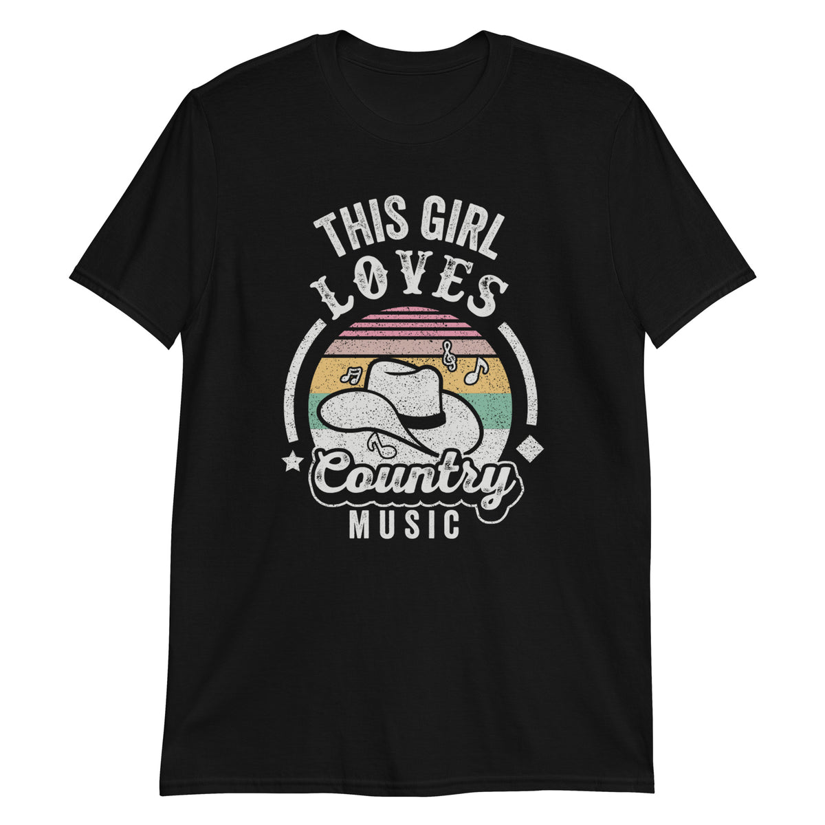 This Girl Loves Country Music T-Shirt