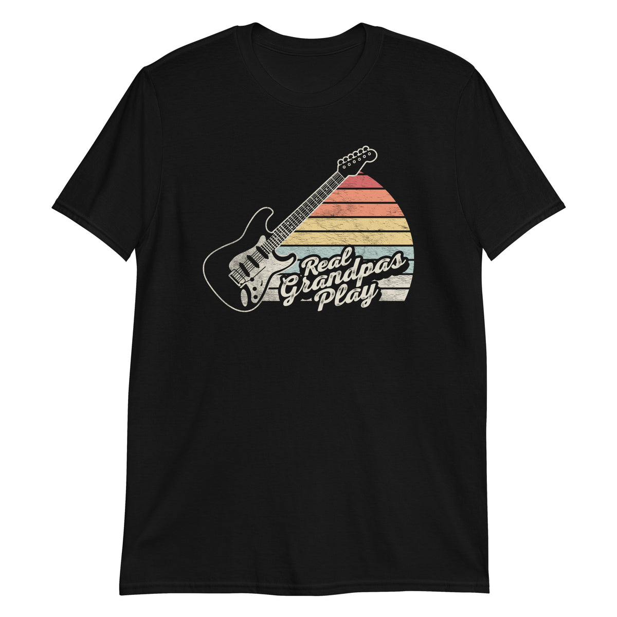 Real Granpas Play Guitar T-Shirt