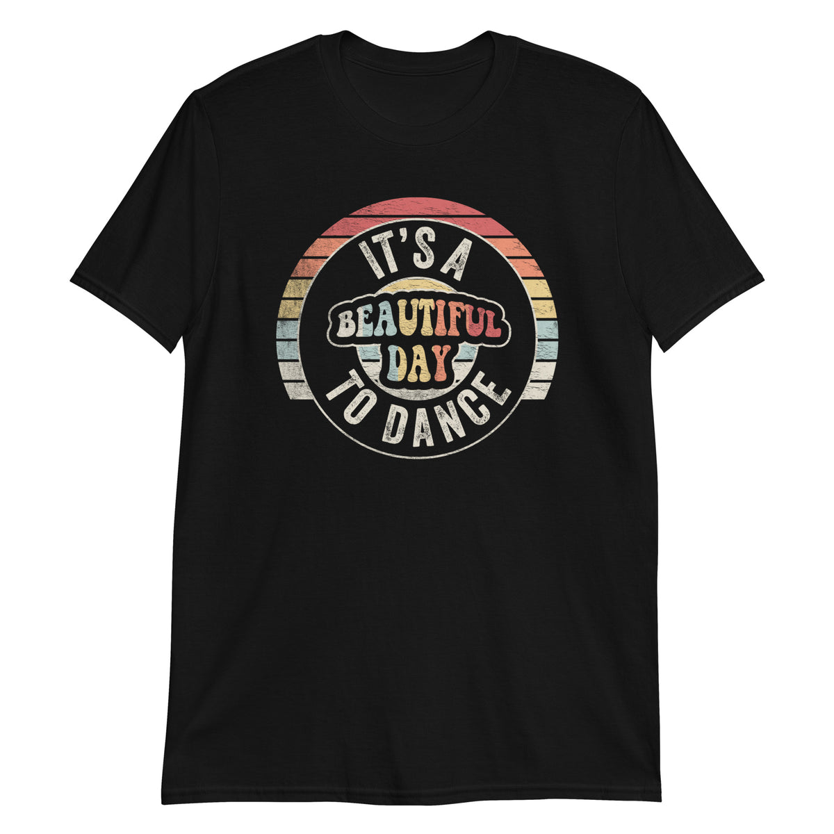 It's A Beautiful Day To Dance Dancing Funny Retro Vintage T-Shirt