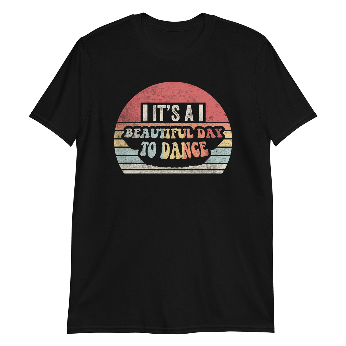 It's A Beautiful Day To Dance Dancing Funny Retro Vintage T-Shirt