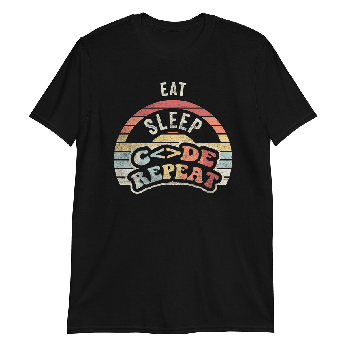 Eat Sleep Code Repeat  T-Shirt
