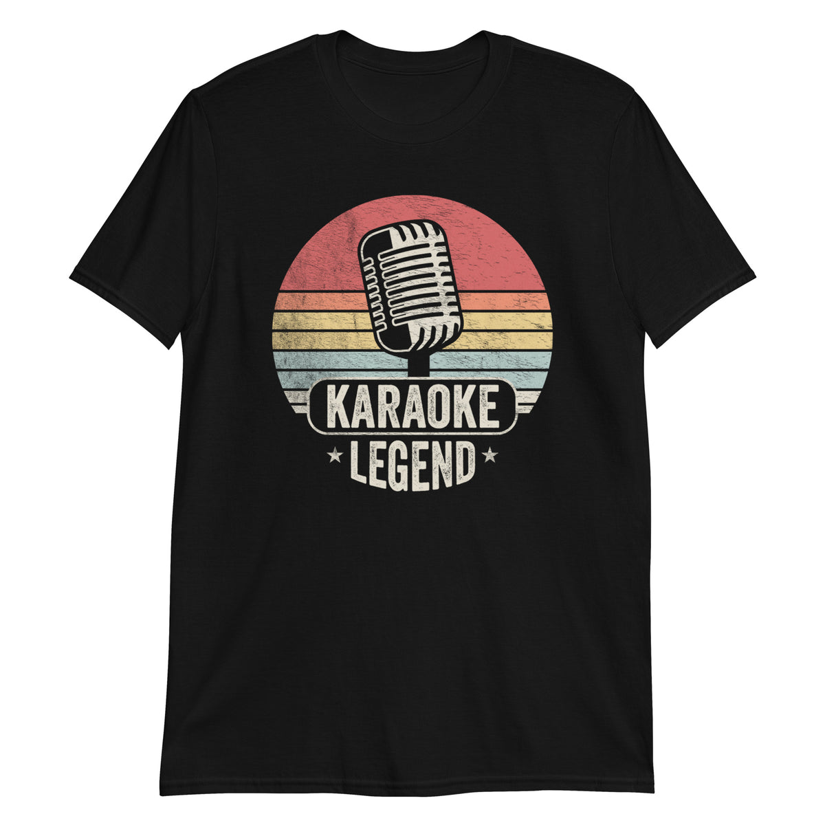 Karaoke Legend Funny Retro Vintage Unisex T-Shirt