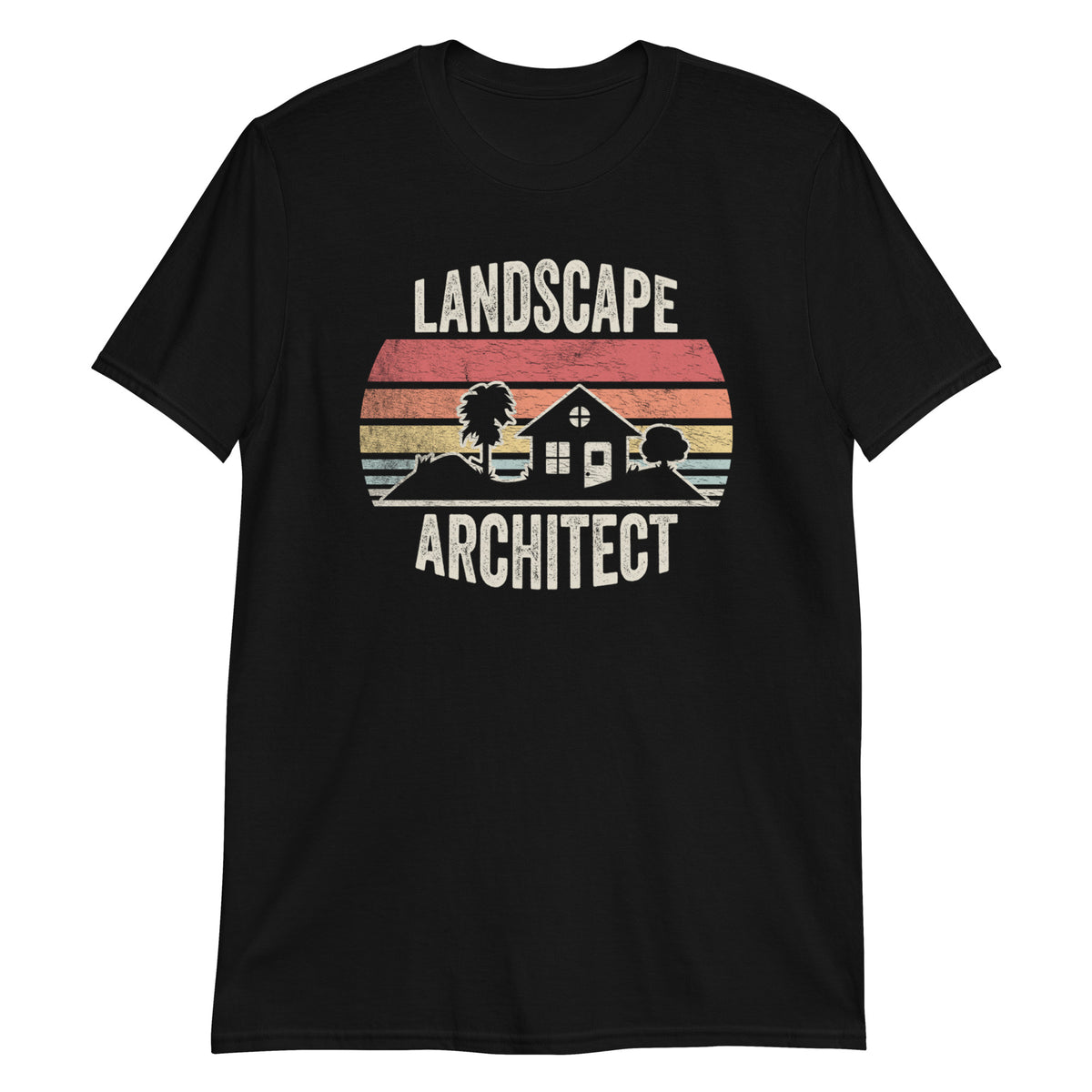 Landscape Architect Retro Vintage Funny Gift For Men & Women T-shirt