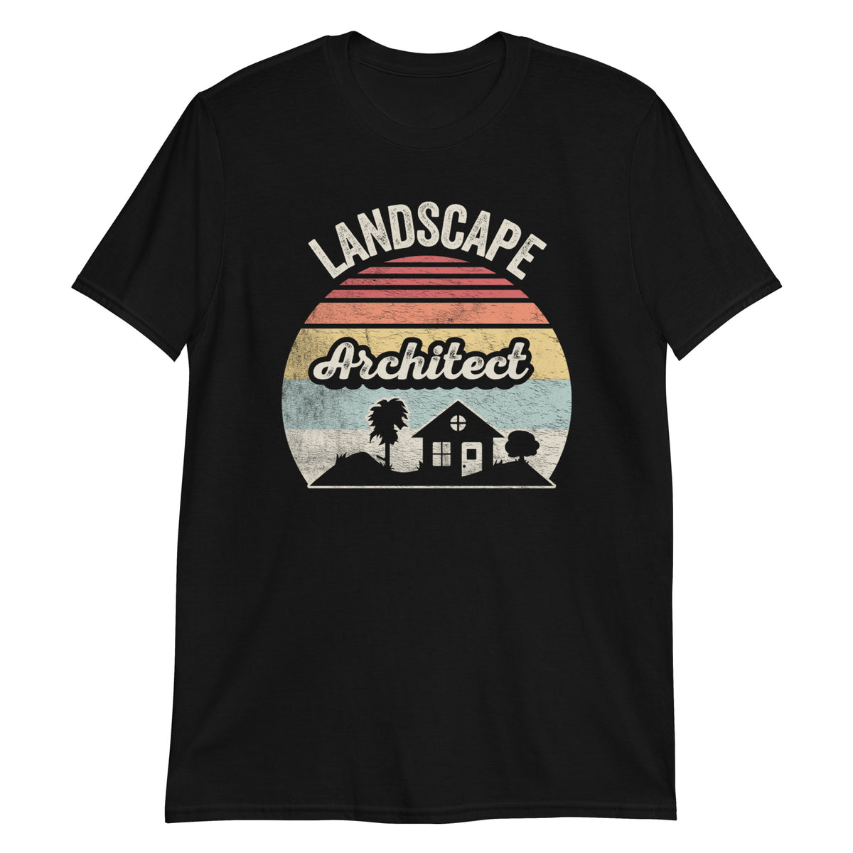 Landscape Architect Retro Vintage Funny Gift For Men & Women T-shirt