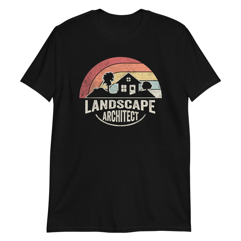 Landscape Architect Retro Vintage Funny Gift For Men & Women T-shirt