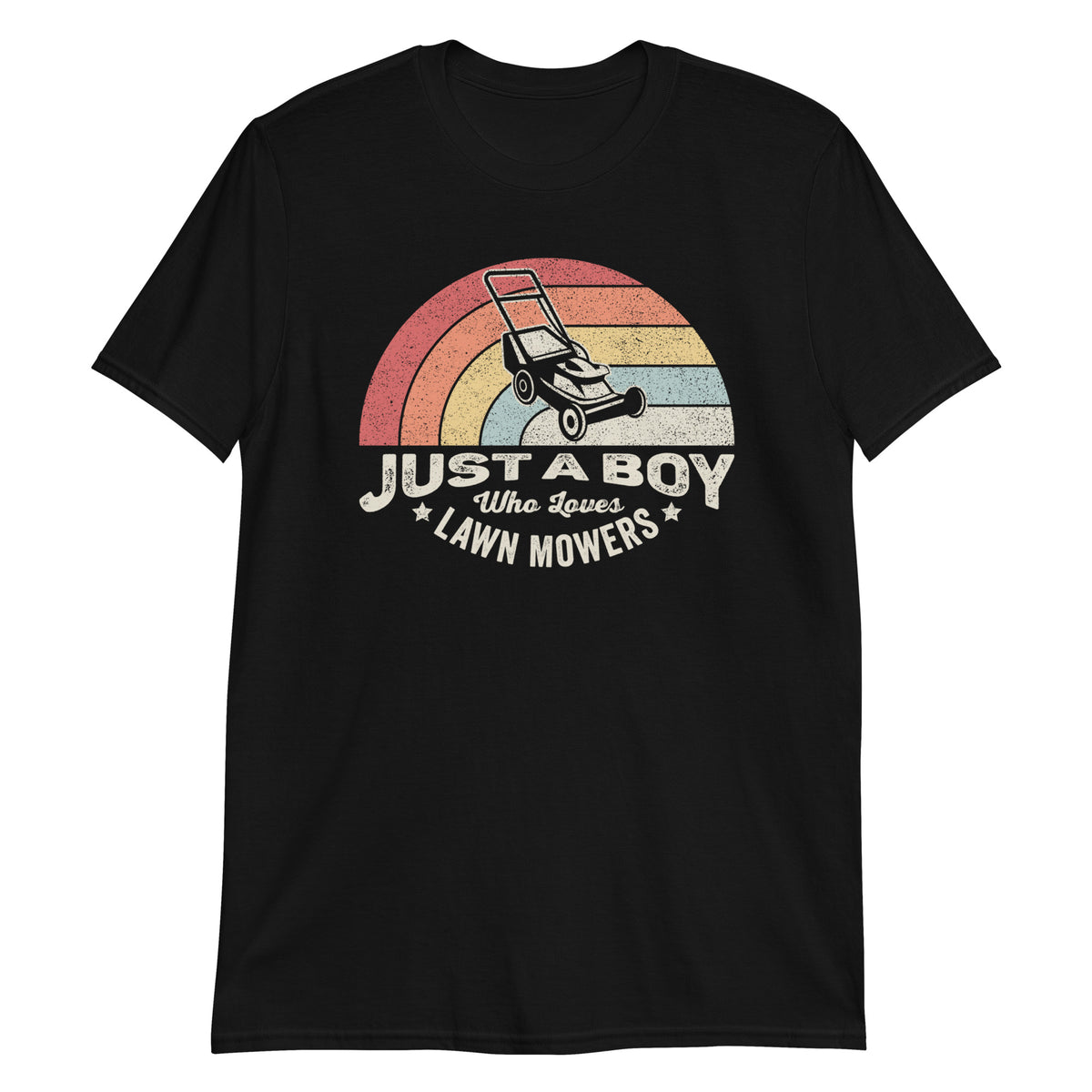 Just a Boy Who Loves Lawn Mower T-Shirt