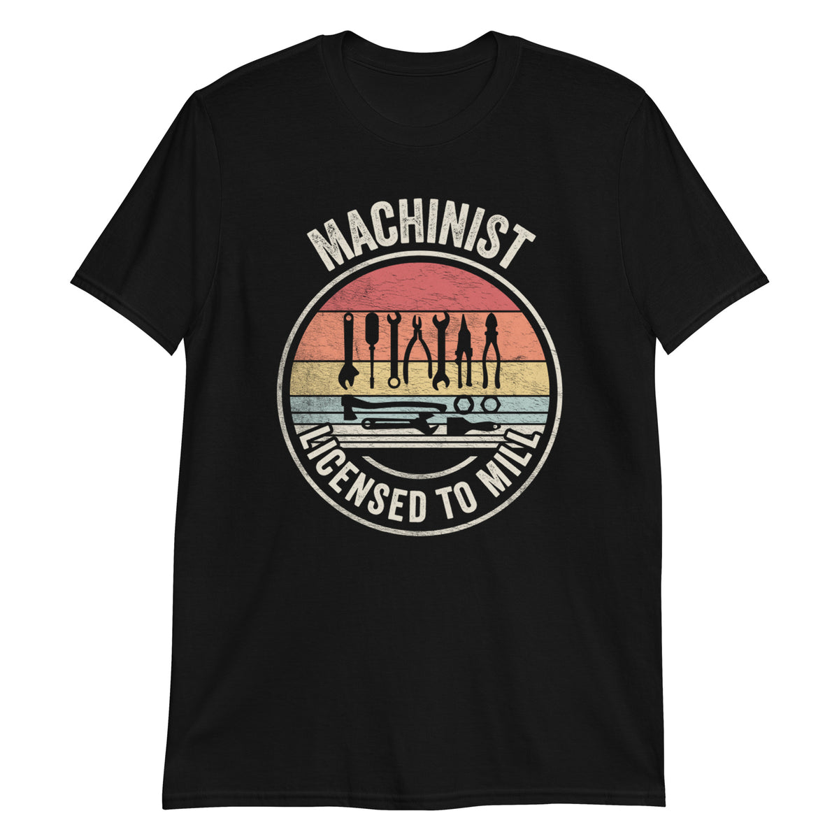 Machinist Licensed to Mill T-Shirt