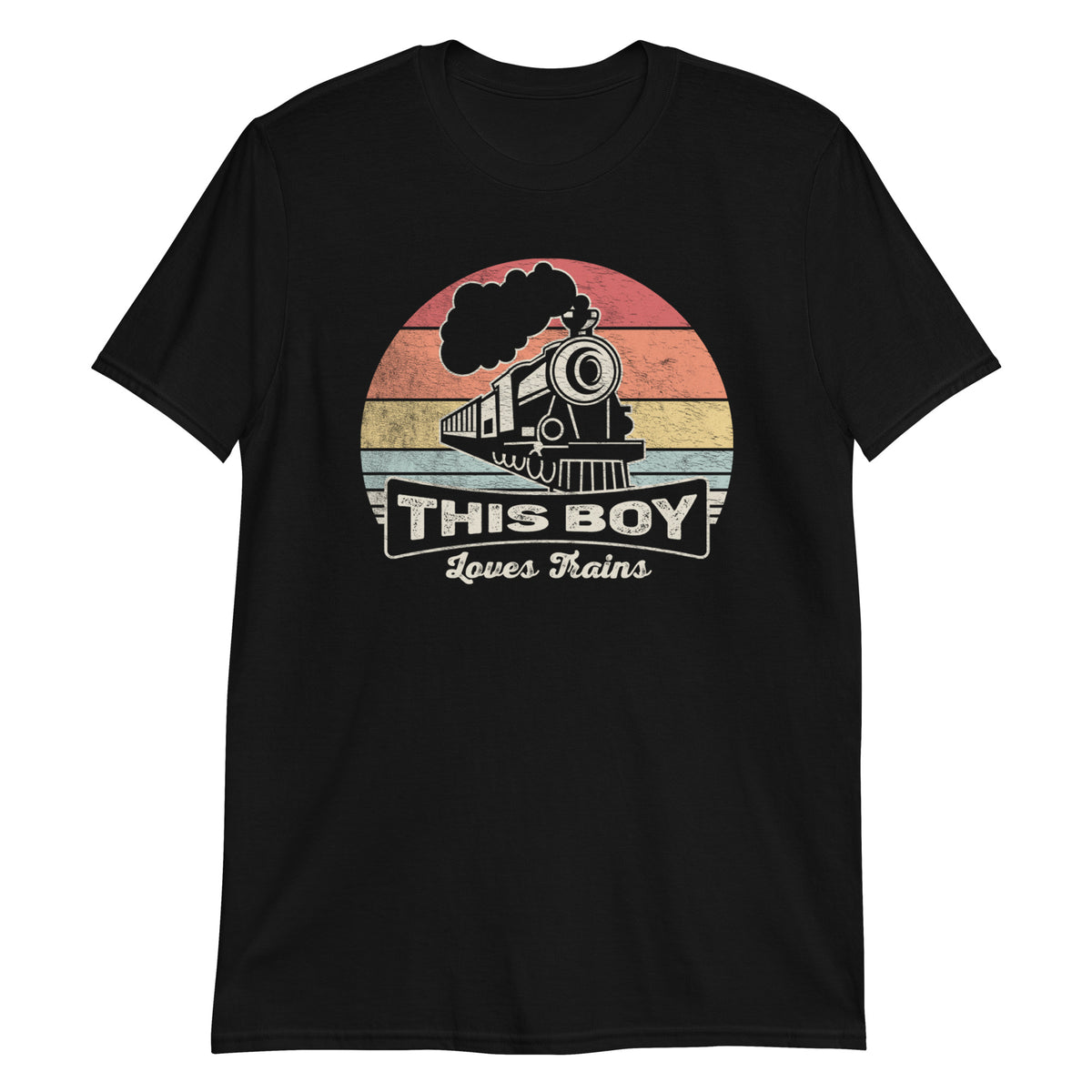 This Boy Loves Trains T-Shirt