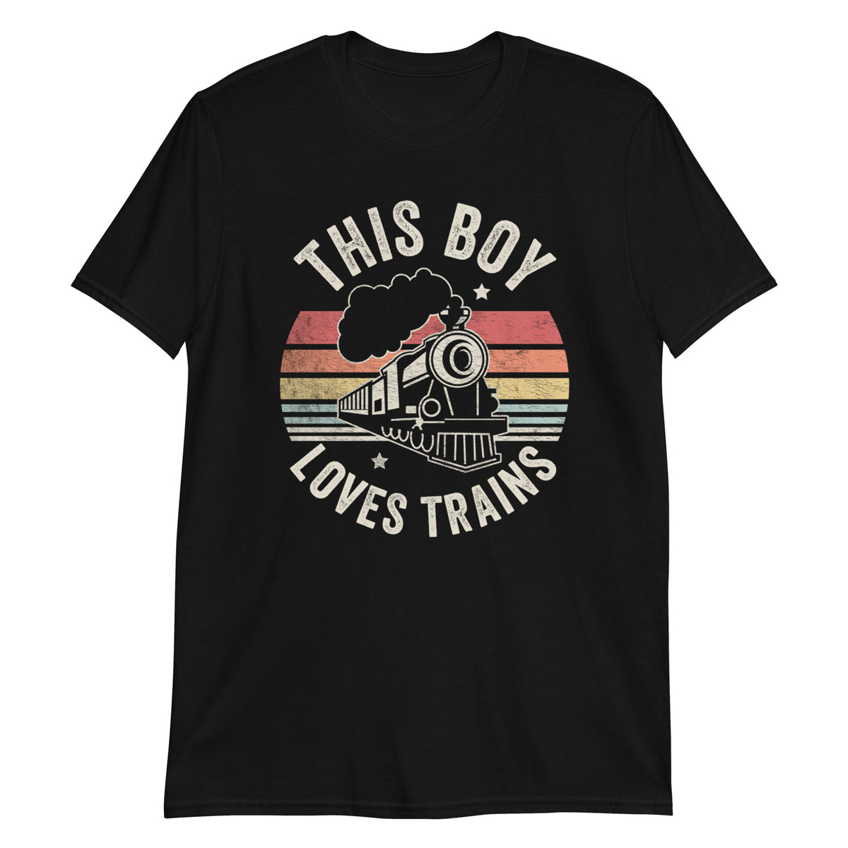 This Boy Loves Trains T-Shirt