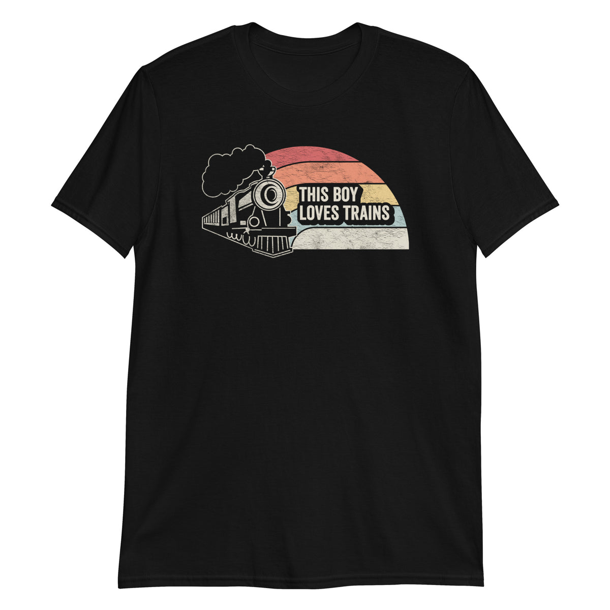 This Boy Loves Trains T-Shirt