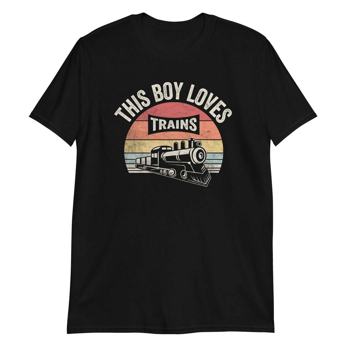 This Boy Loves Trains T-Shirt