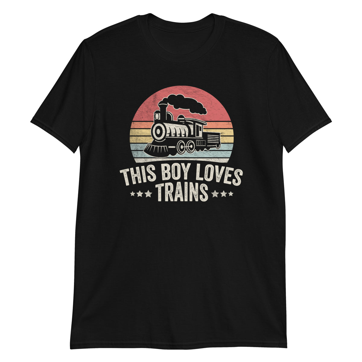 This Boy Loves Trains T-Shirt