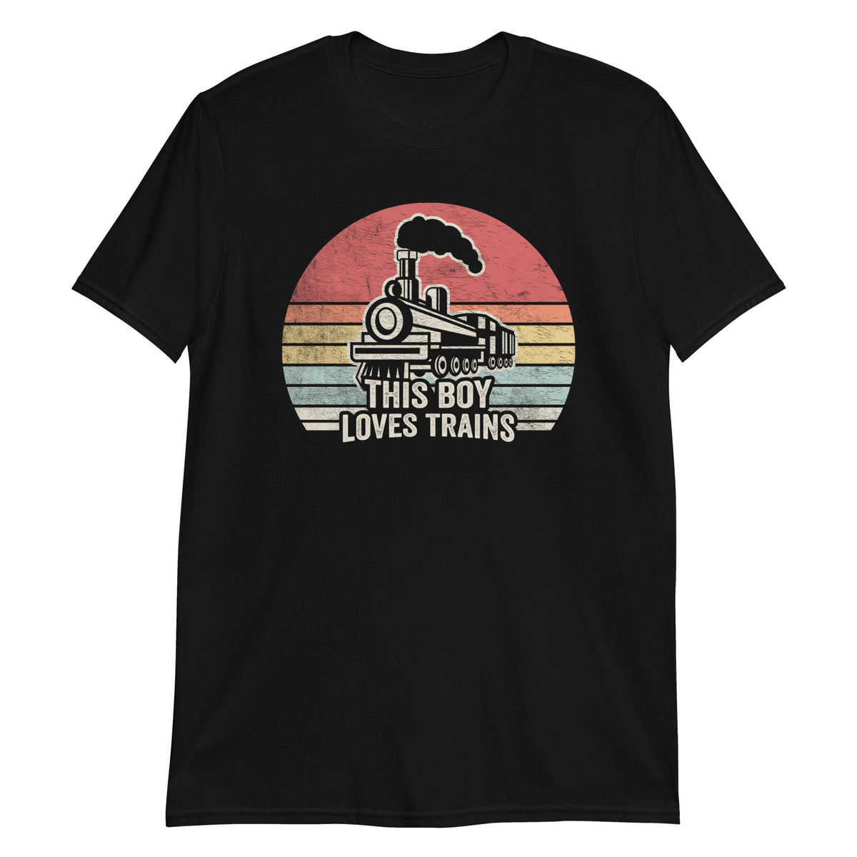 This Boy Loves Trains T-Shirt