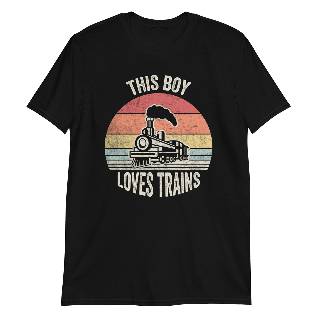 This Boy Loves Trains T-Shirt