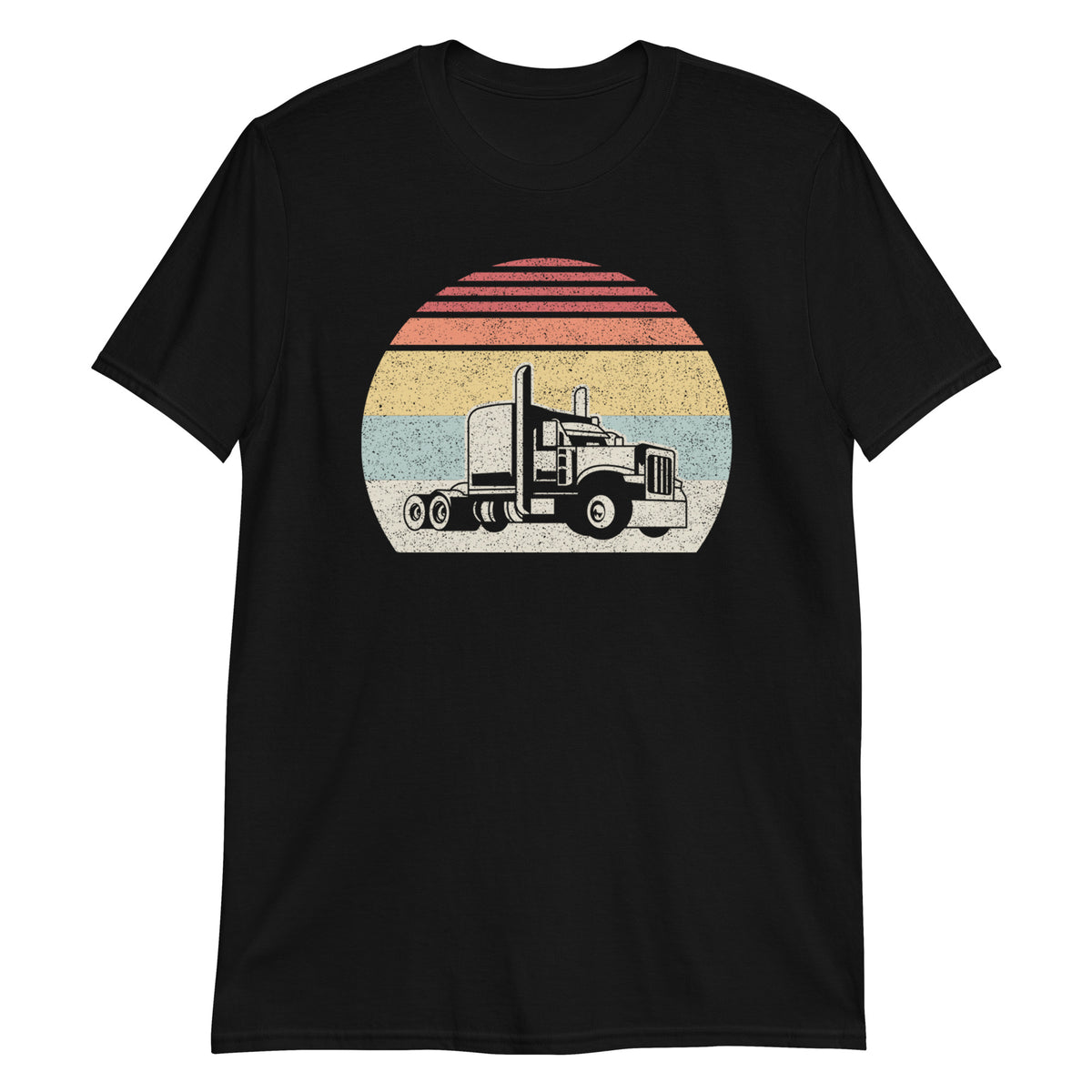 Truck Driver Trucking Mechanic Trucker Funny Retro Vintage T-Shirt