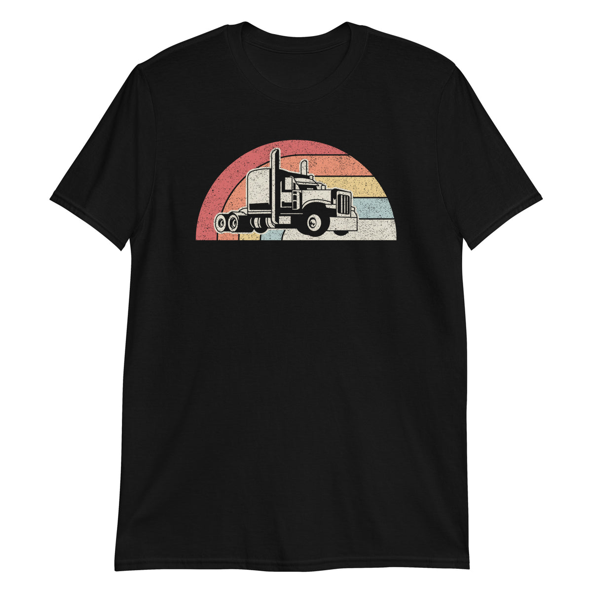 Truck Driver Trucking Mechanic Trucker Funny Retro Vintage T-Shirt