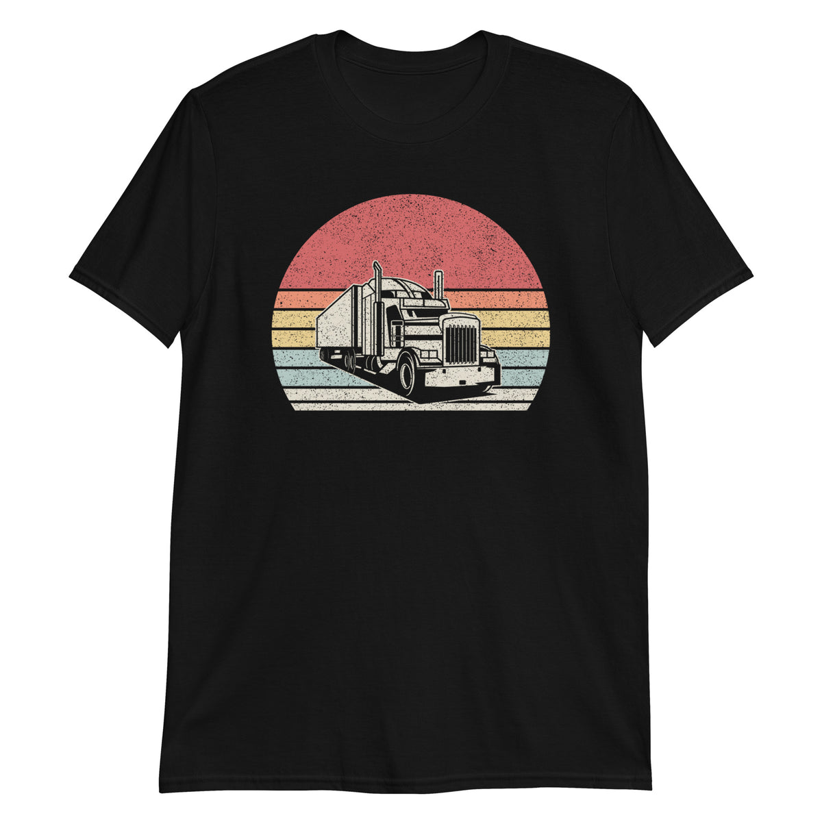 Truck Driver Trucking Mechanic Trucker Funny Retro Vintage T-Shirt