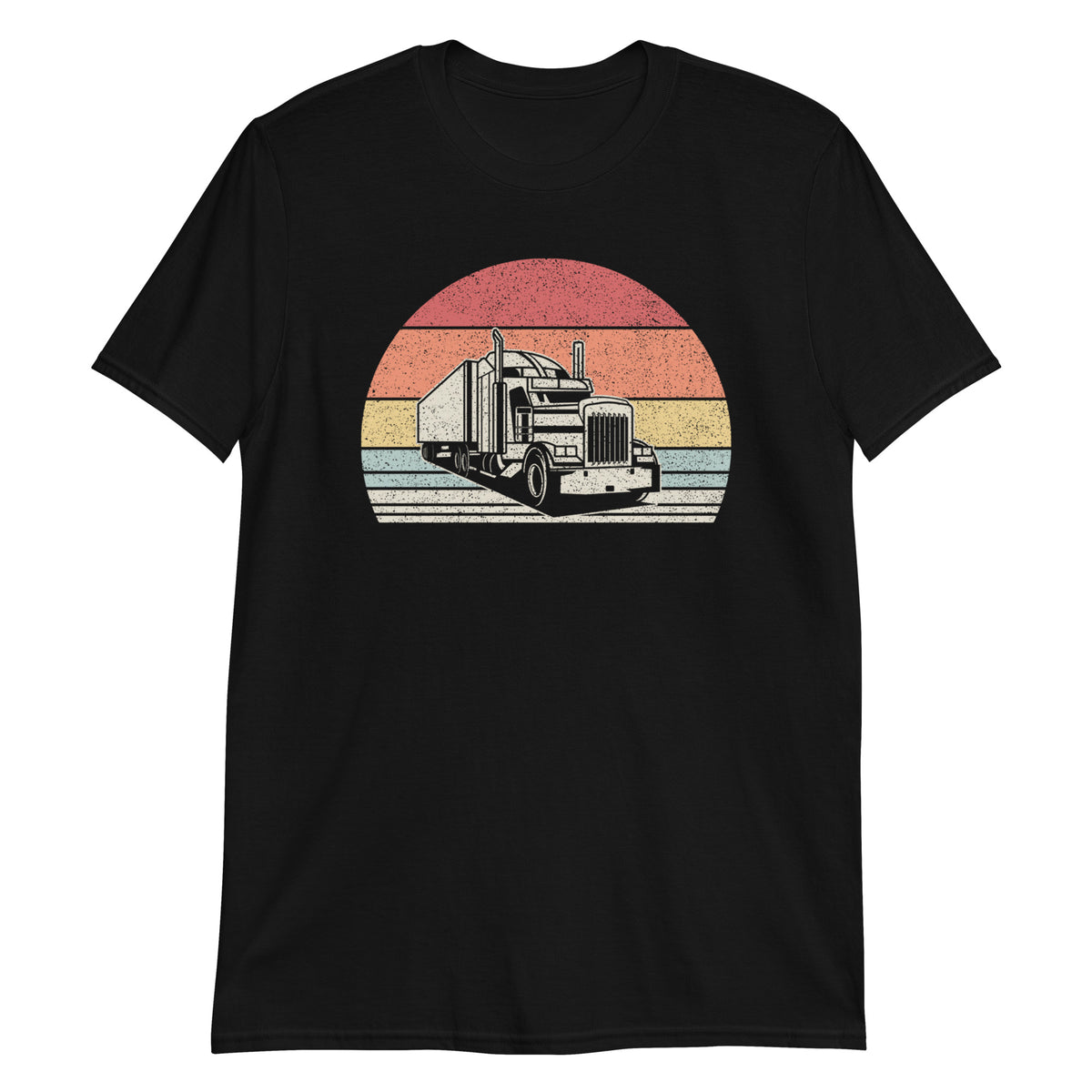 Truck Driver Trucking Mechanic Trucker Funny Retro Vintage T-Shirt