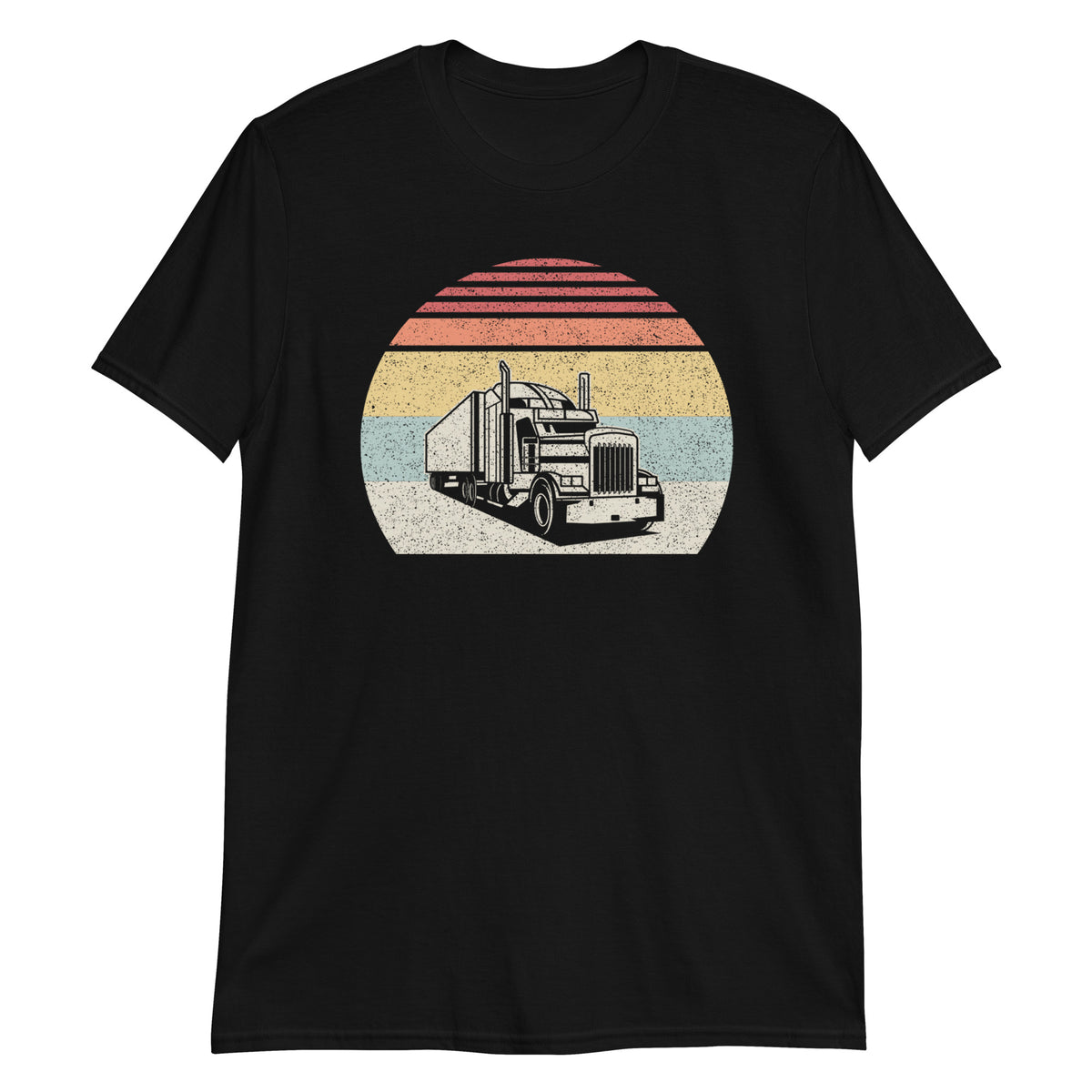 Truck Driver Trucking Mechanic Trucker Funny Retro Vintage T-Shirt