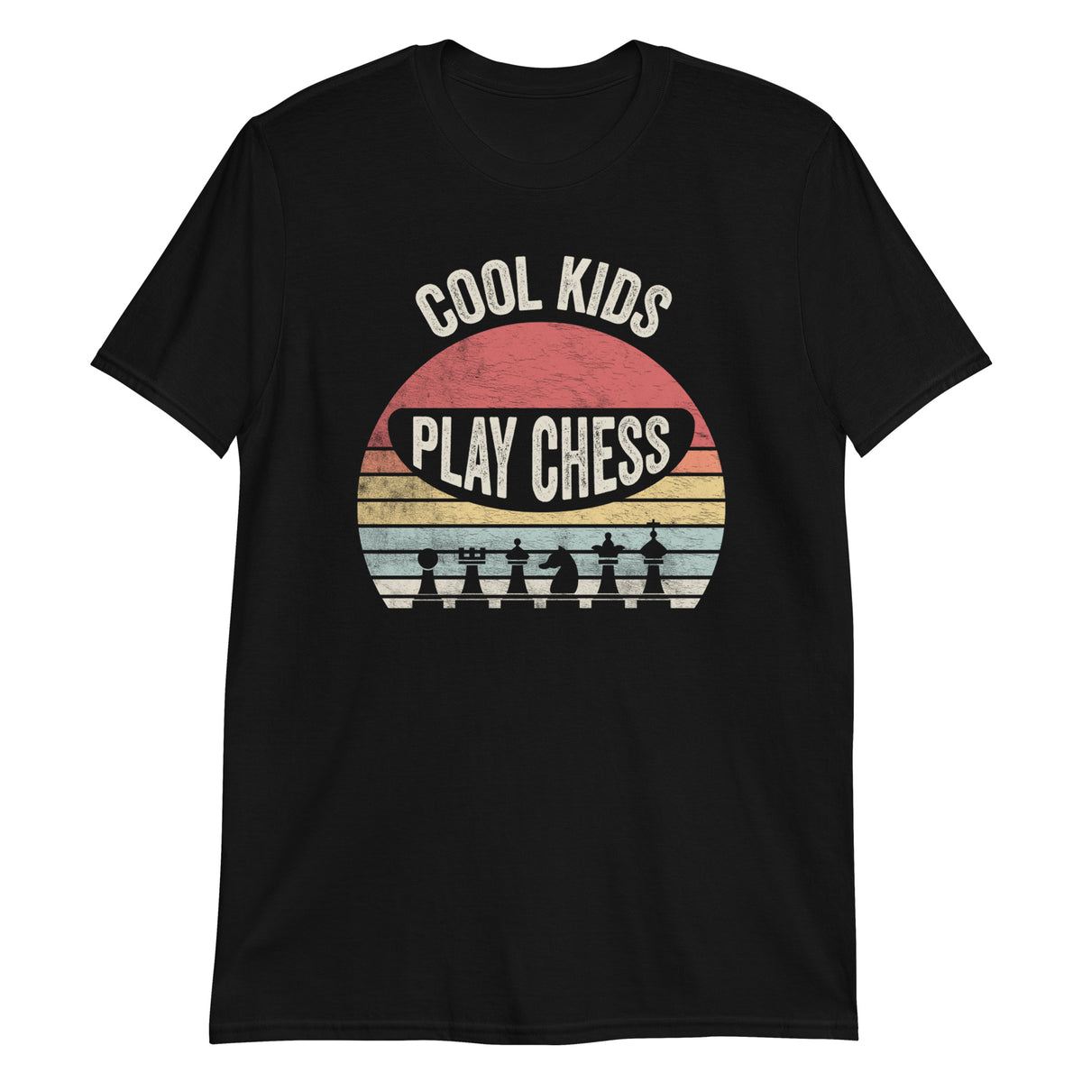 Cool Kids Play Chess Funny Chess Gift For Chess Lover Kids Boys Girls Cool Player T-Shirt