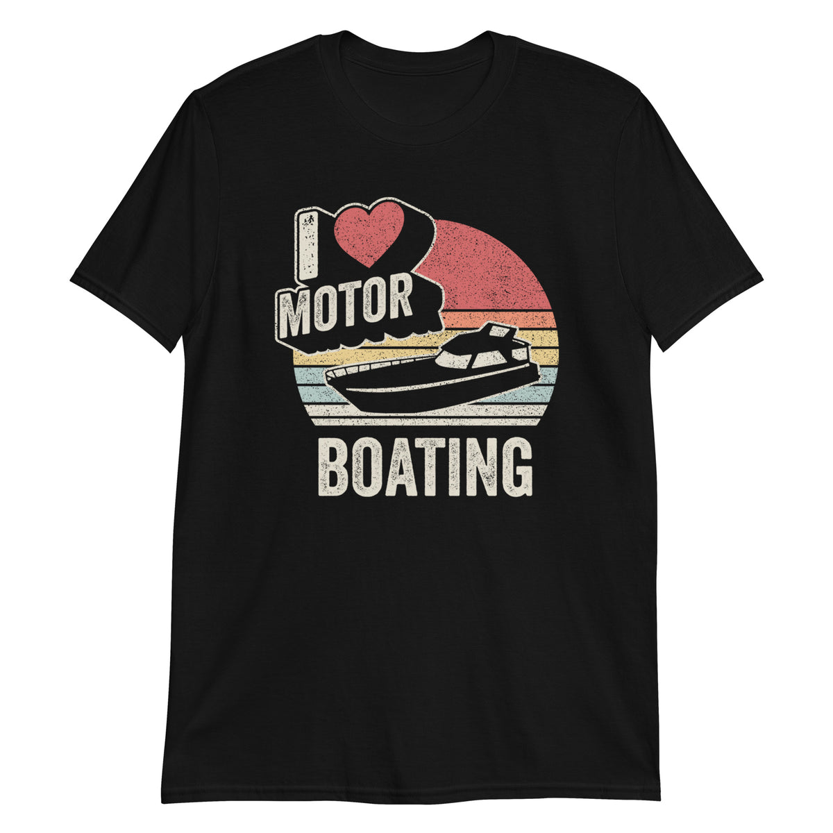 I Love Motor Boating T-Shirt